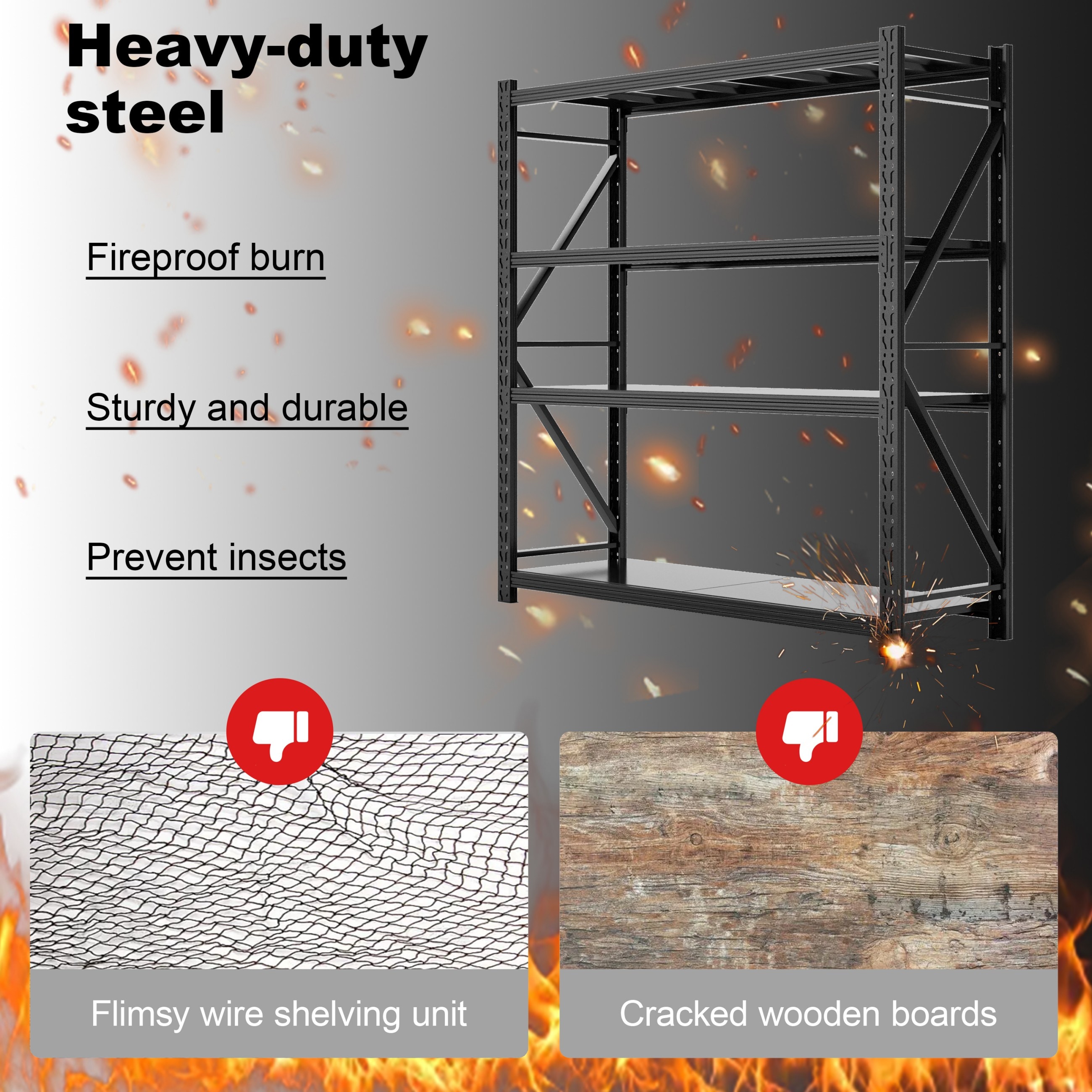 ToolCat NGG30-41-DSG Free-Standing-Shelving - View #6