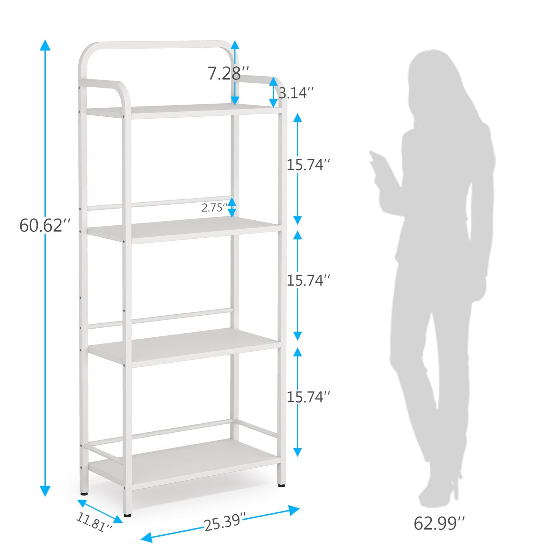 Tribesigns HOGA-J0032 bookcases - View #9