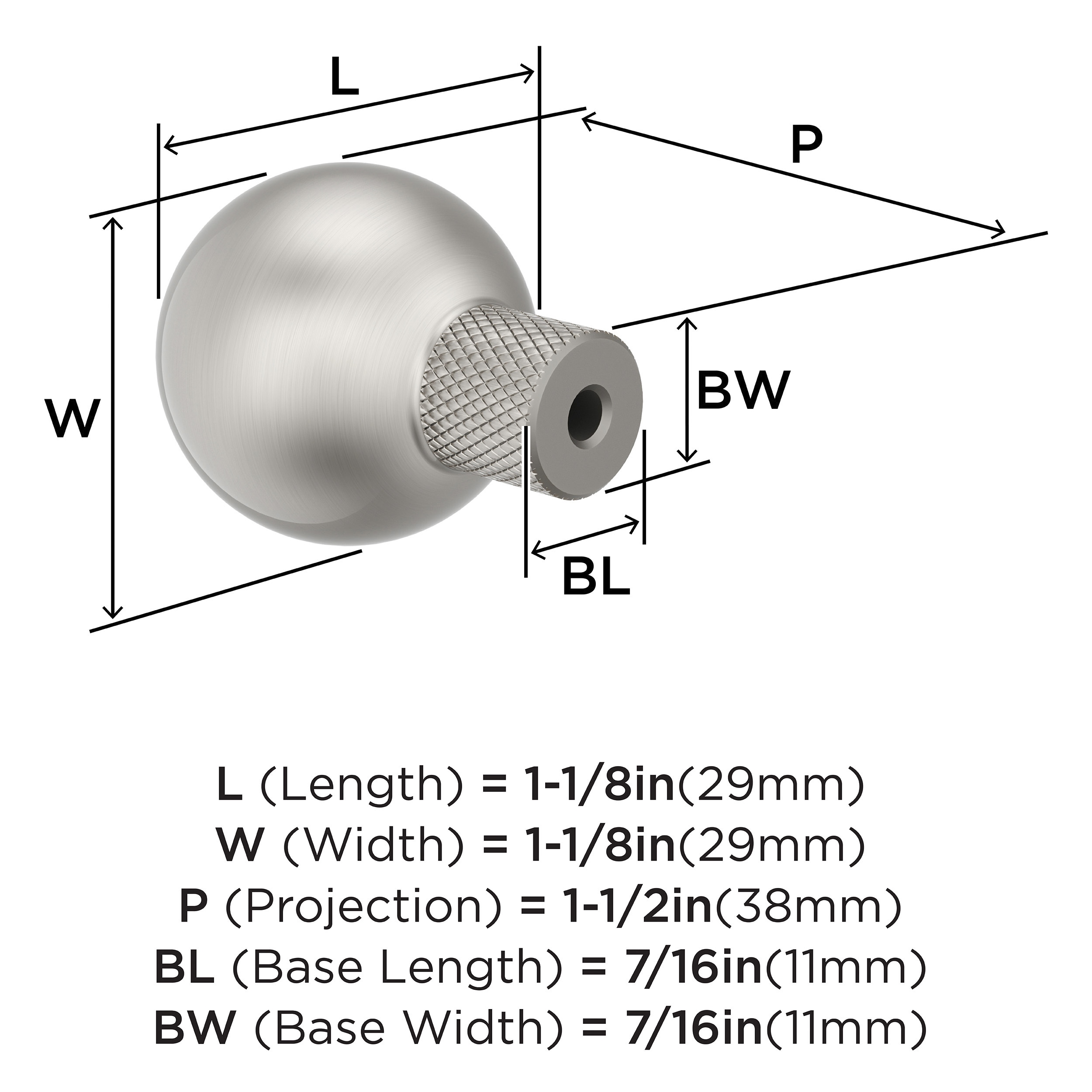 Amerock BP37680G10 Cabinet-Knobs - View #4