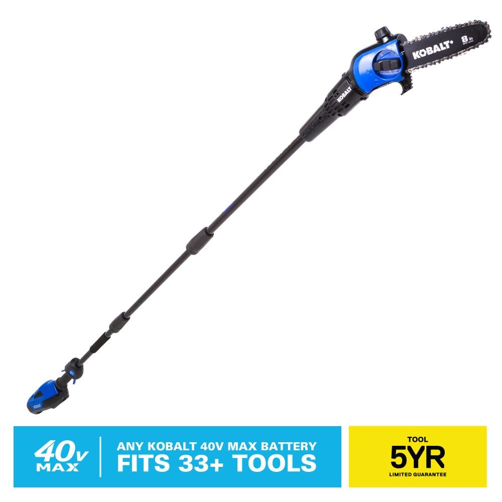 Kobalt RECALL KOBLAT 40V POLESAW BARE TO in the Cordless Electric Pole