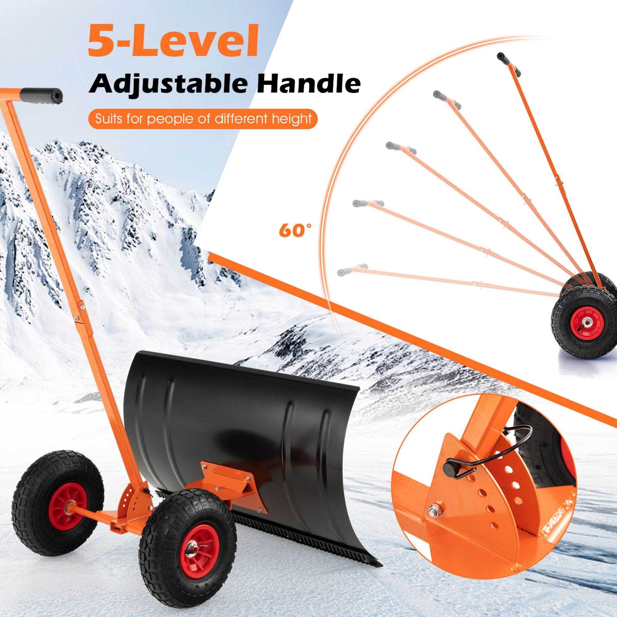 Poinic CWZP10072OR Snow-Shovels - View #4
