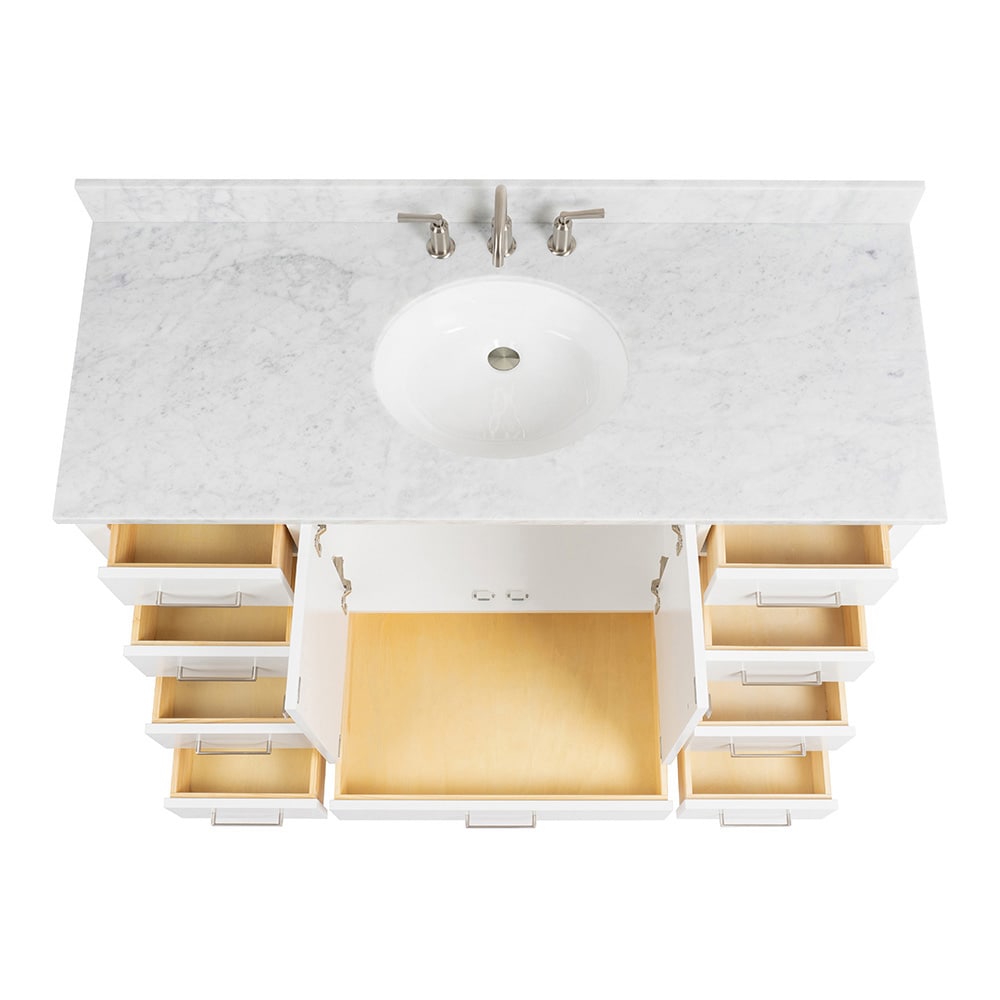 ARIEL A055SCW2OVOWHT Bath-Vanity-Combo - View #6