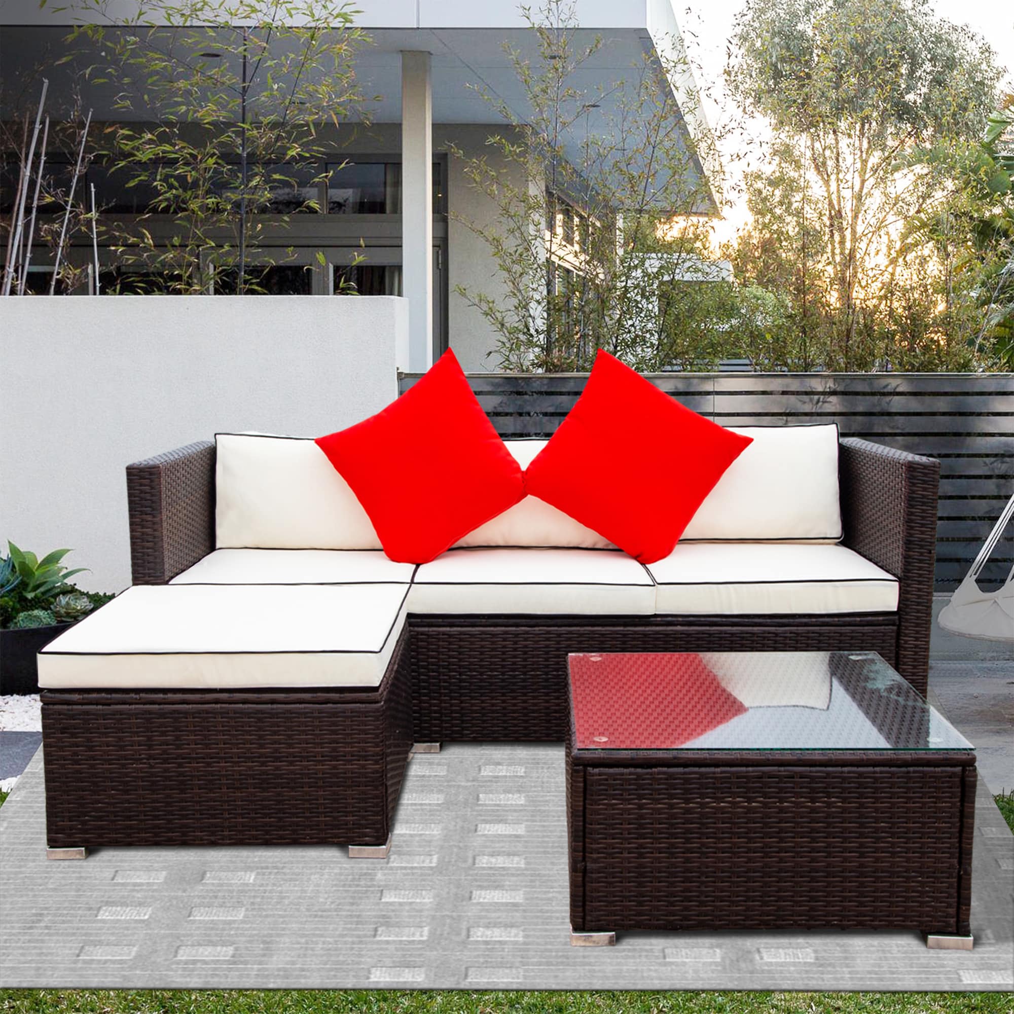 Flynama YC-V-W329-S00004 Patio-Conversation-Sets - View #8