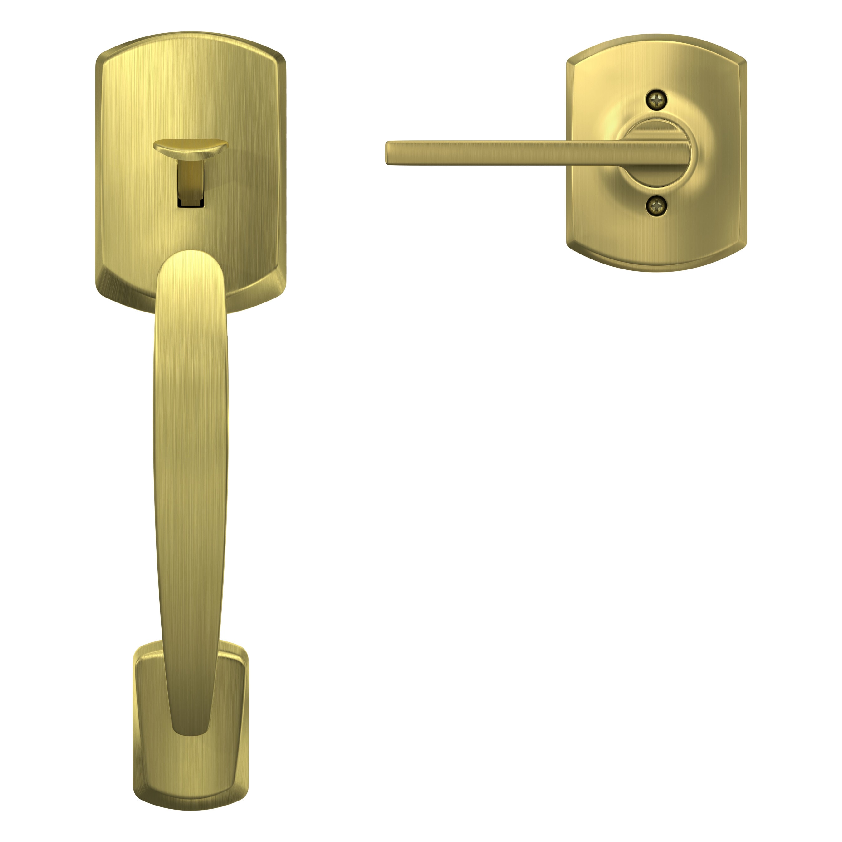 Schlage FE285GRW608 LATGRW handlesets - View #3