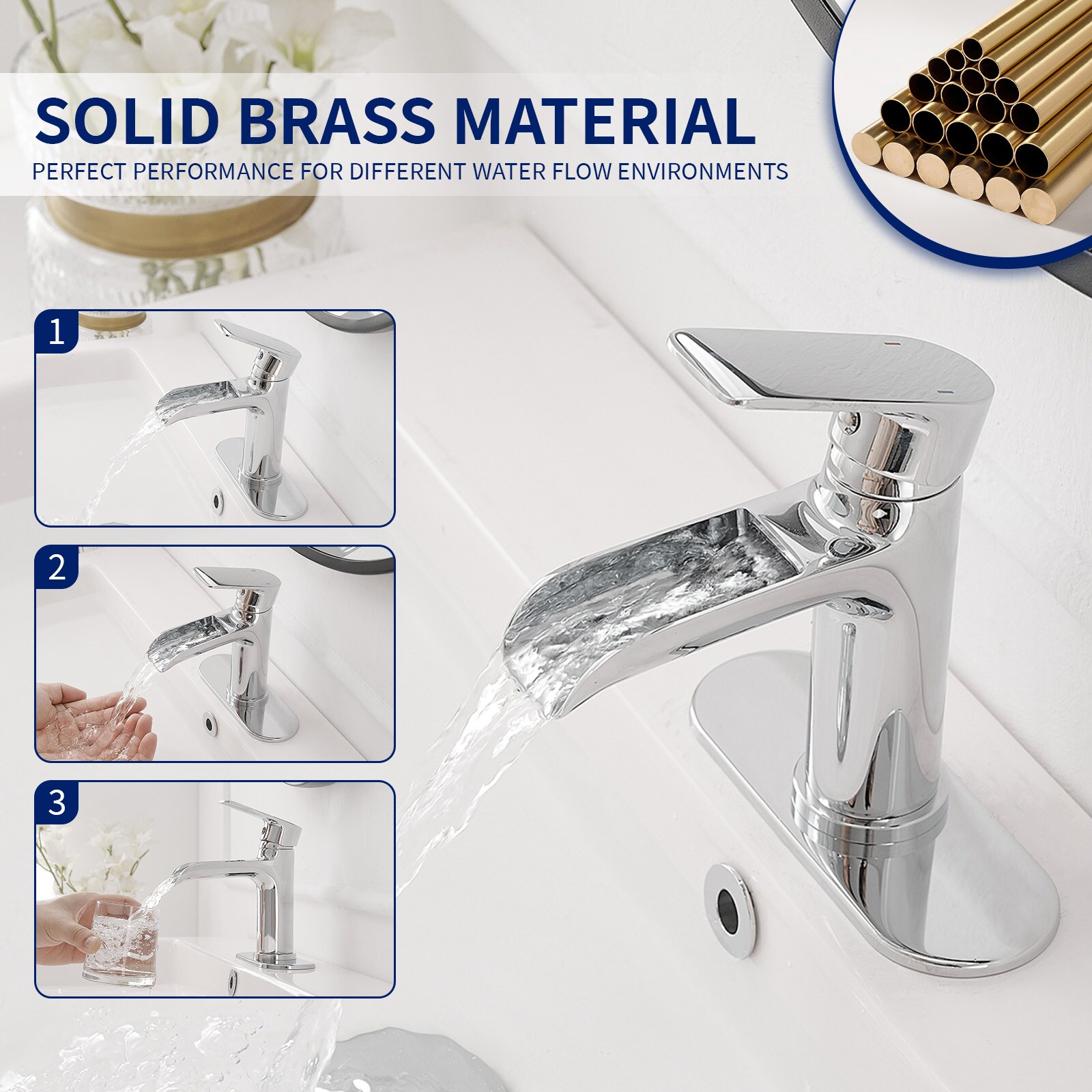 BWE A-96071-C Lavatory-Faucets - View #3