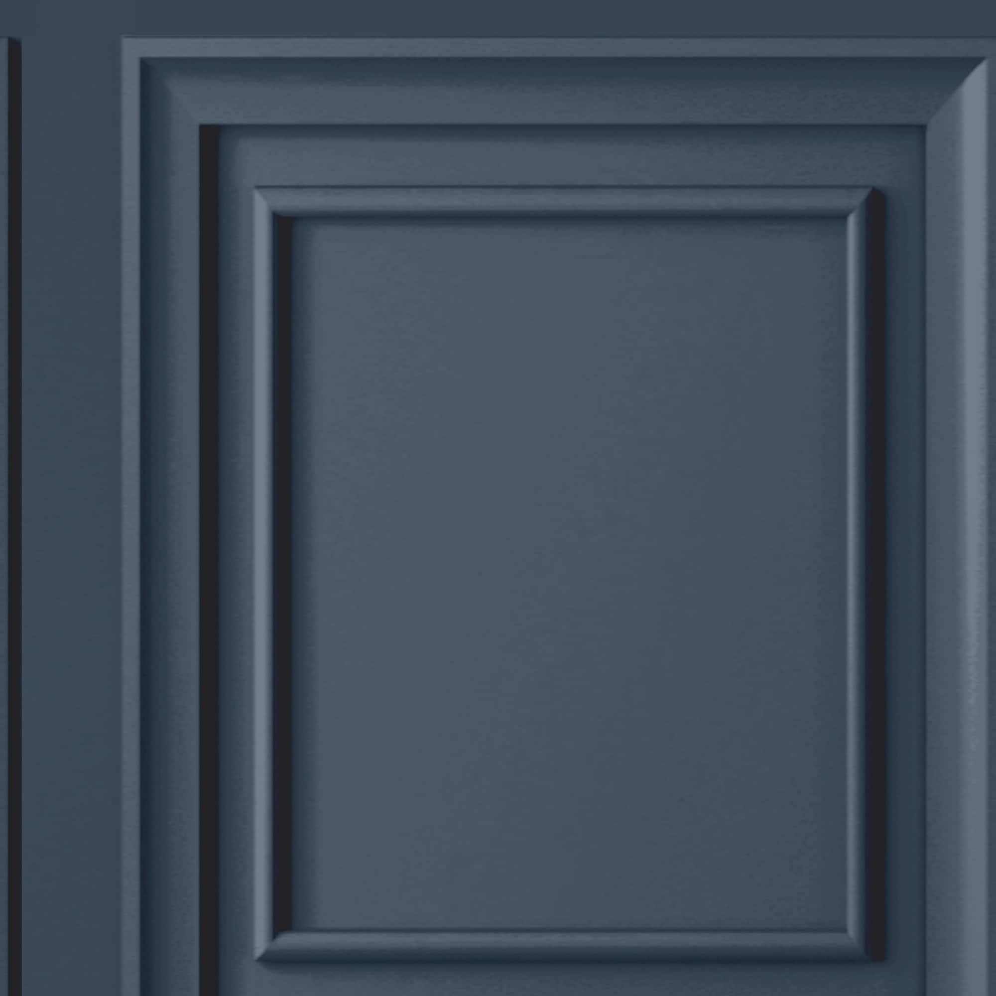Laura Ashley 114906 Country Charm 56-sq ft Dark Seaspray Non-woven Wood Unpasted Wallpaper