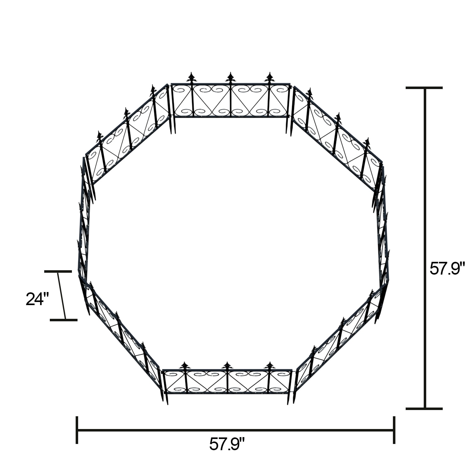 MIDHAM LJY-WFYK0056-02 Garden-Utility-Fencing - View #7