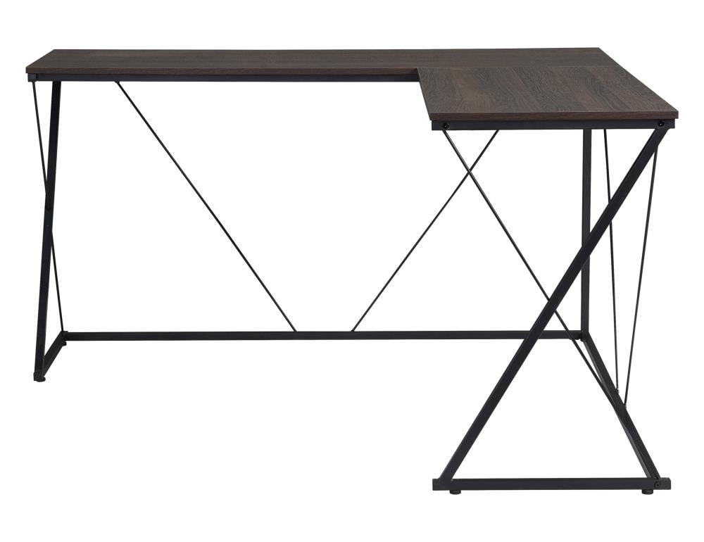 L-shaped desk Brown Desks at Lowes.com
