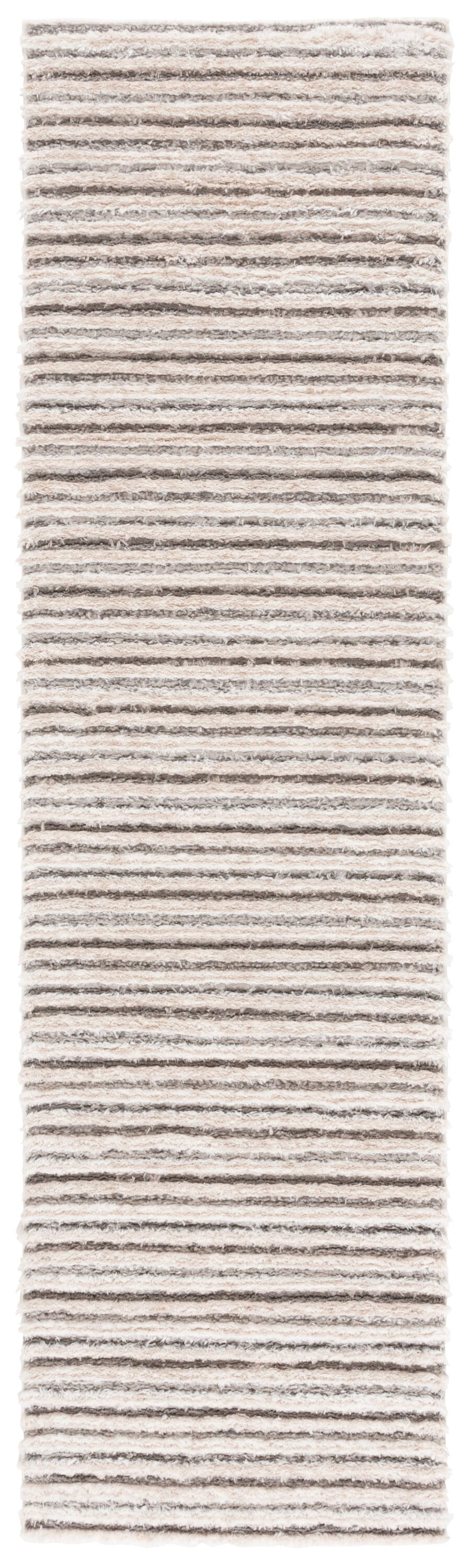 Safavieh STE910B-28 2 x 8 (ft) Loomed Polyester Gray/Beige Rectangular Indoor Distressed/Overdyed Mid-Century Modern Runner rug