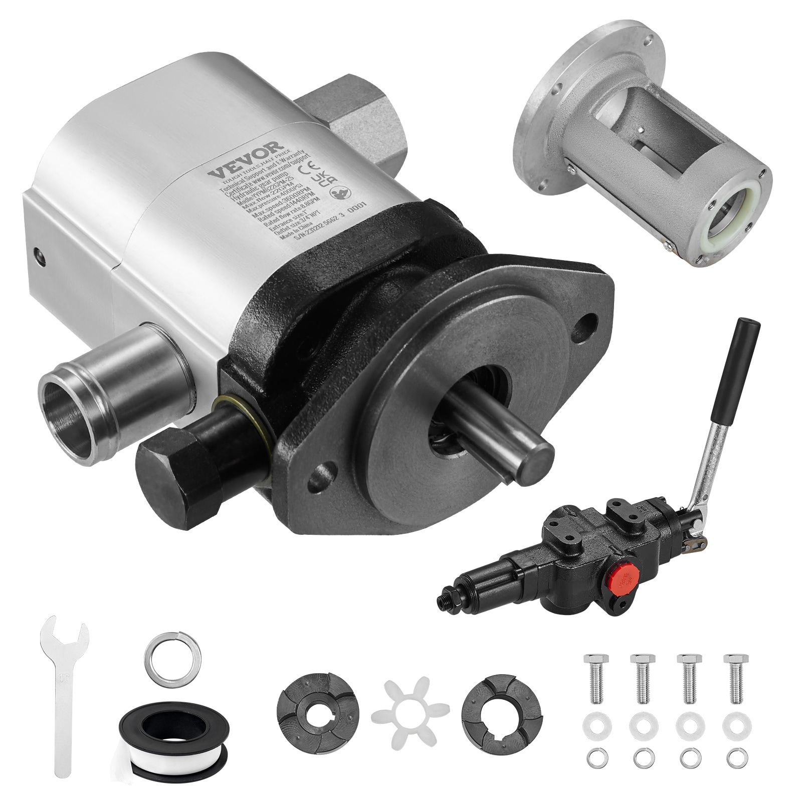 VEVOR YYPMB22GPM4003RCQV0 22-Gallon Aluminum Portable