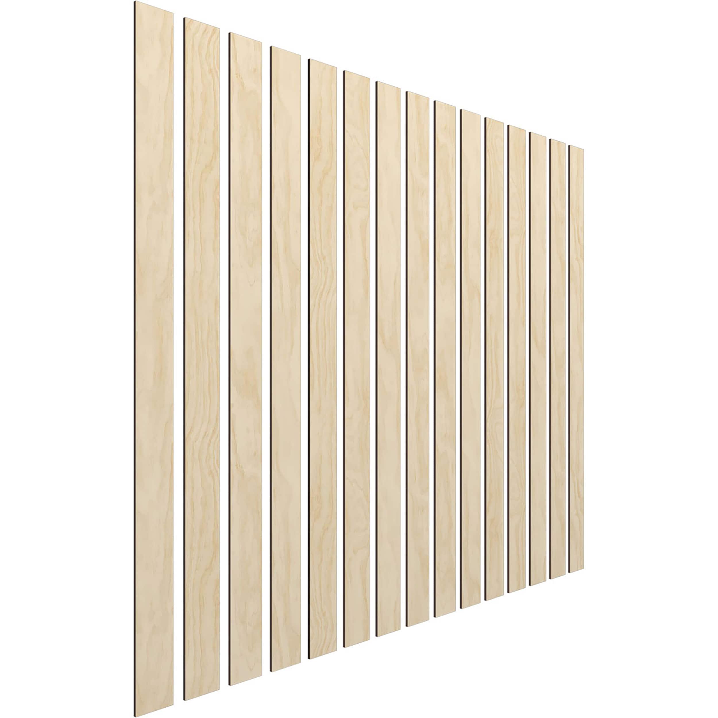 Ekena Millwork SWW60X48X0250BI Wall-Planks - View #3