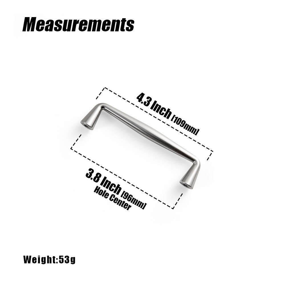 Miaokesen 6180LN-96 Cabinet-Pulls - View #2