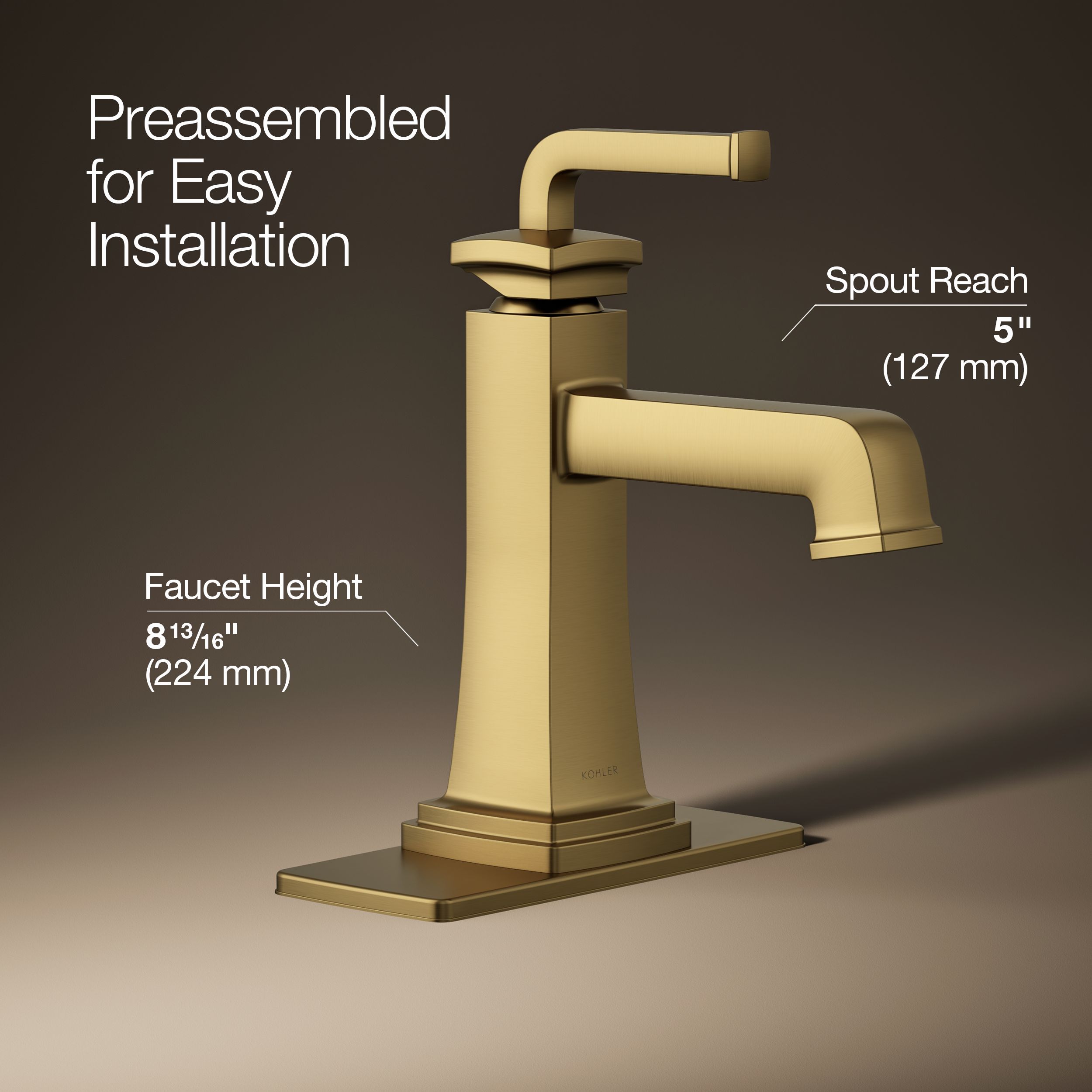 KOHLER 27400-4-2MB Lavatory-Faucets - View #3