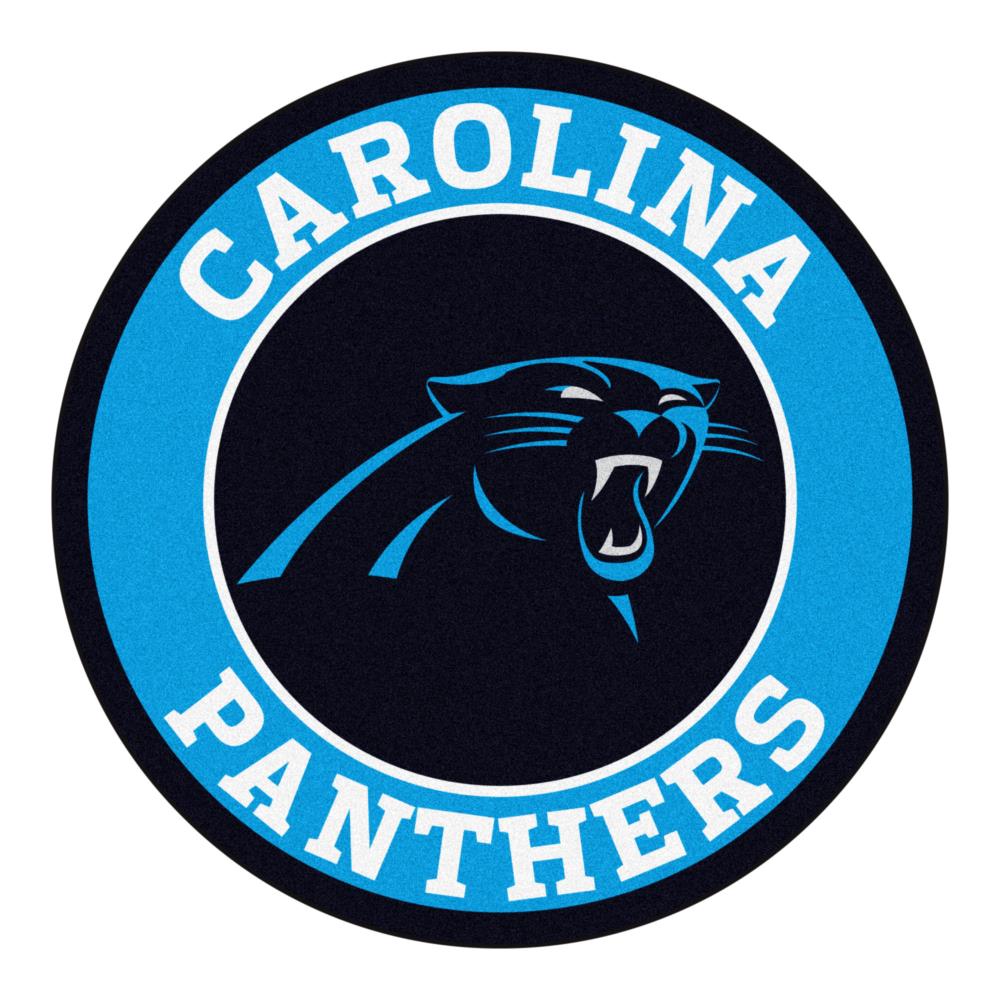 Team Sports America 41EM3804 Carolina Panthers Embossed Door Mat
