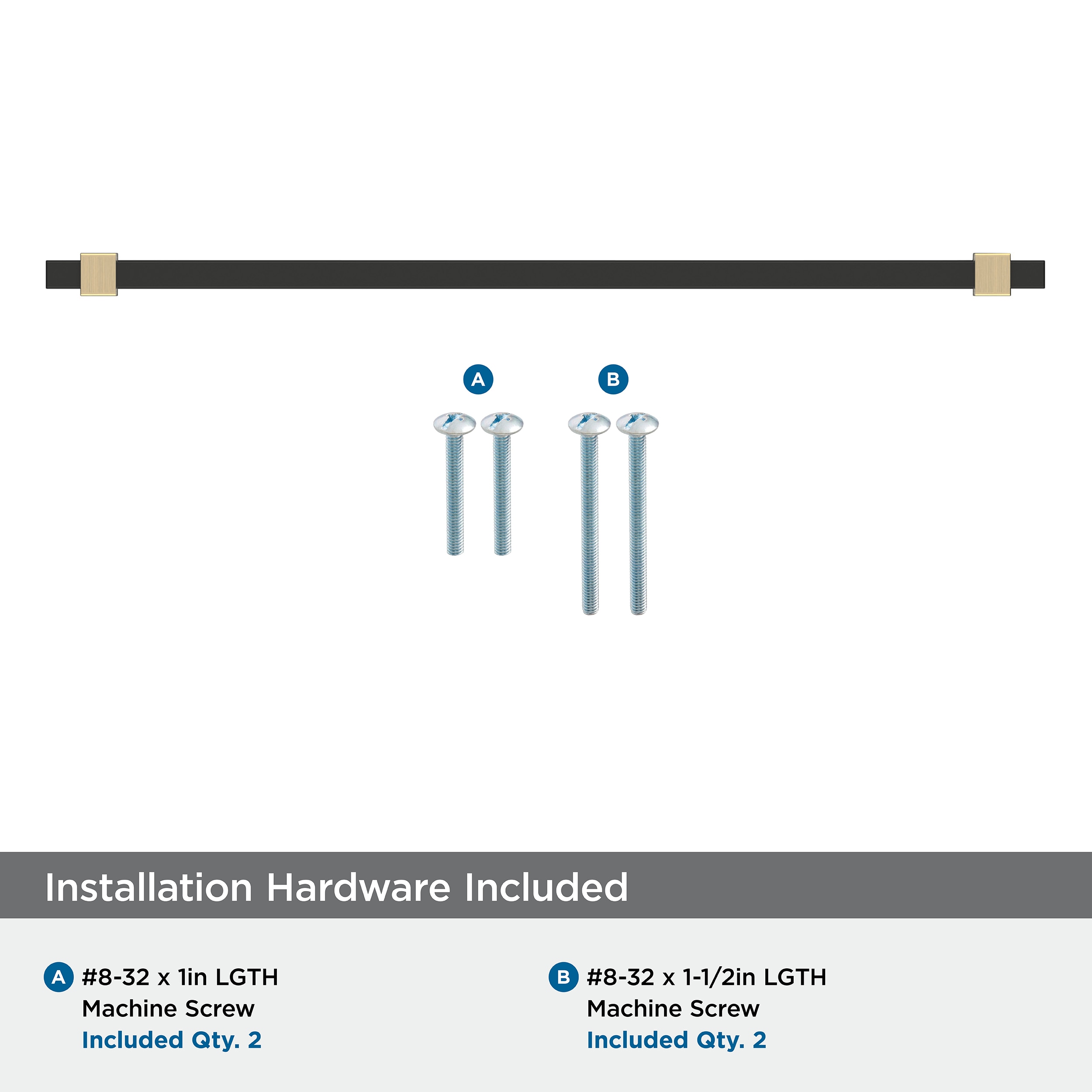 Amerock BP36726MBBBZ Cabinet-Pulls - View #5