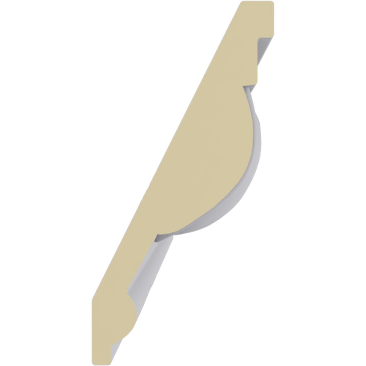 Ekena Millwork MLD04X02X05EG-CASE-2 Crown-Moulding - View #2