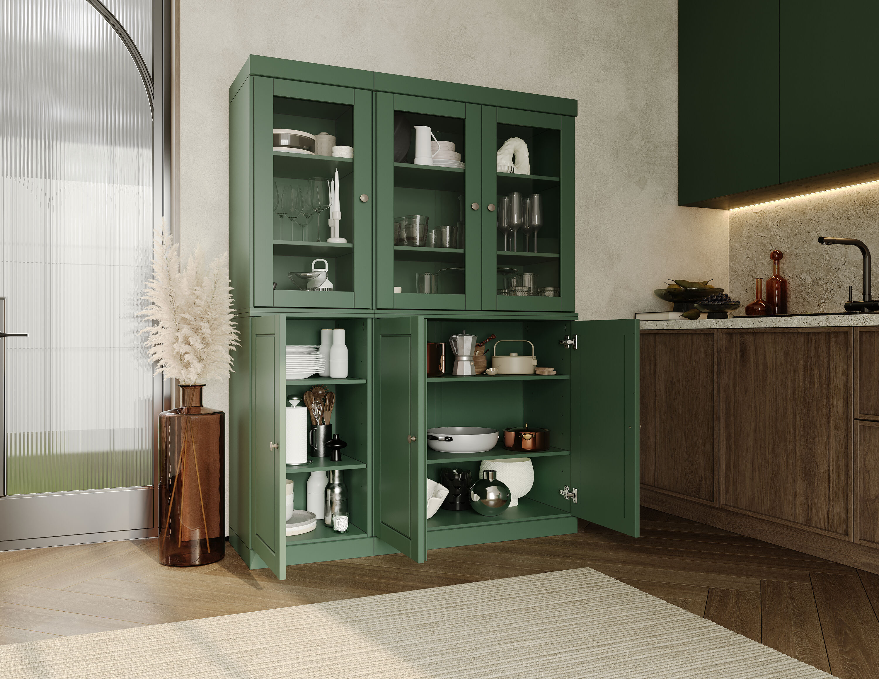 Palace Imports 951-12 Dining-Kitchen-Storarge - View #2