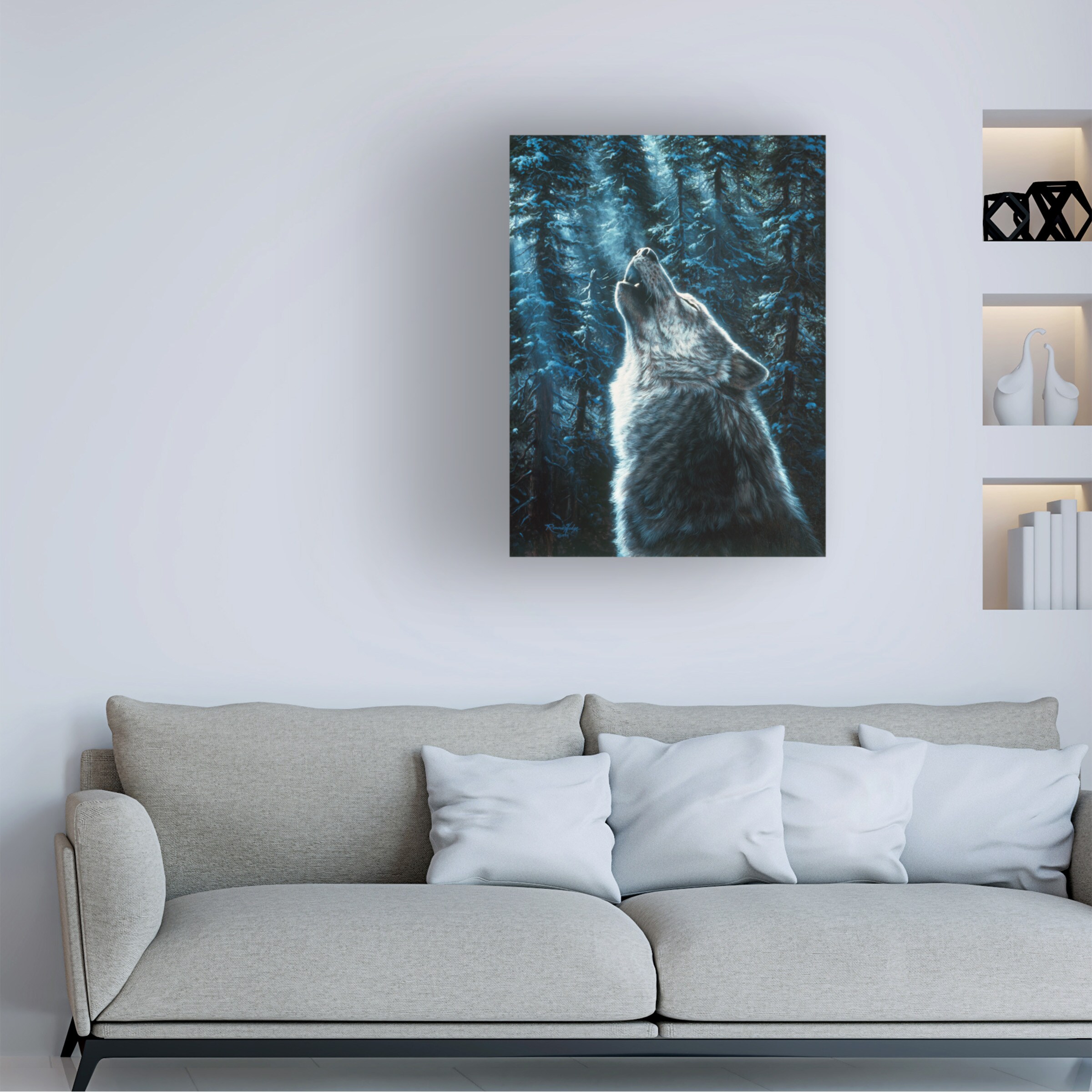 Trademark Fine Art ALI45915-C1824GG Wall-Art - View #2