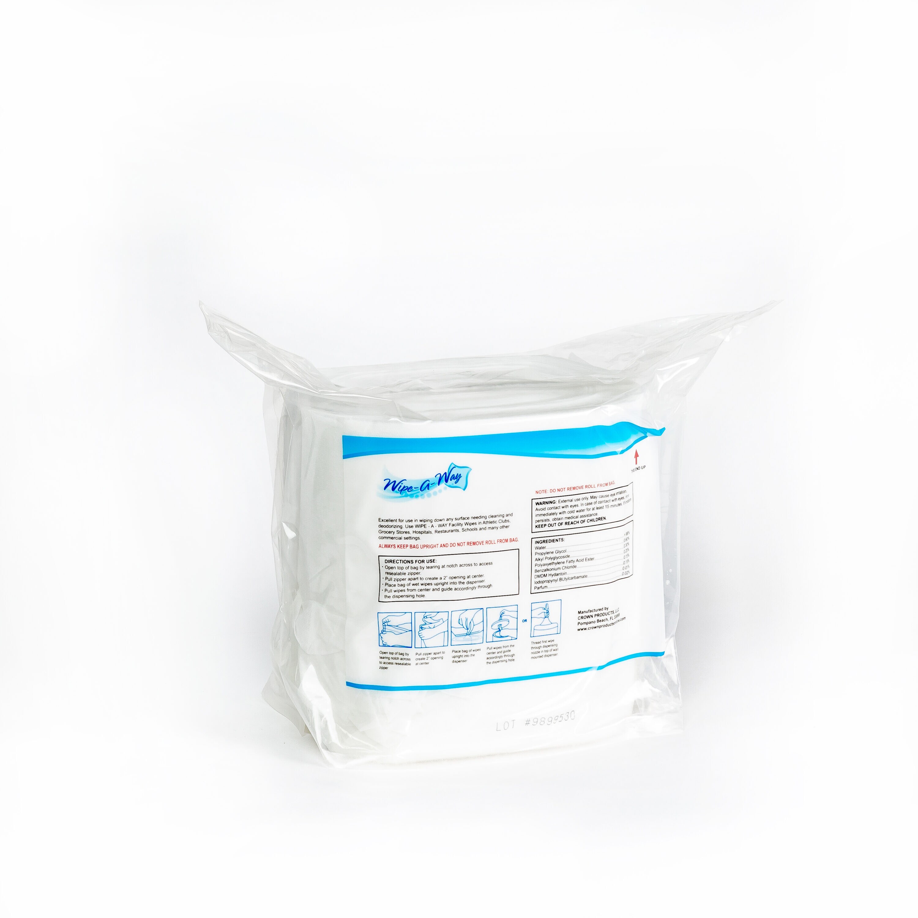 Wipe-A-Way WA-800 All-Purpose-Cleaners - View #2