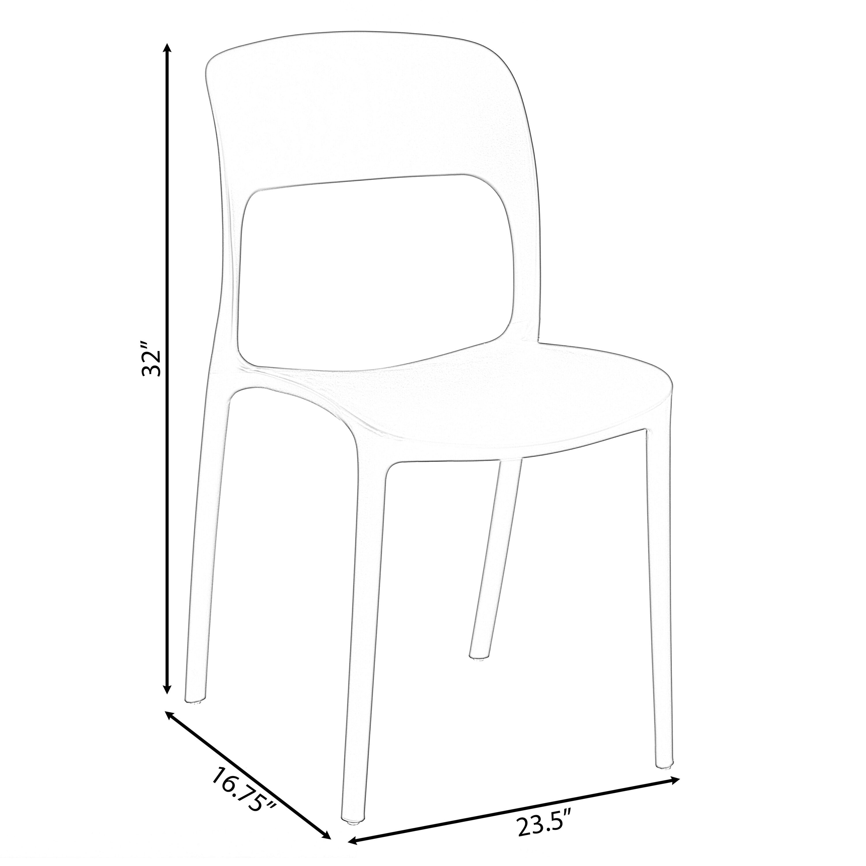 FABULAXE QI004227.BK.2 Dining-Chairs - View #7