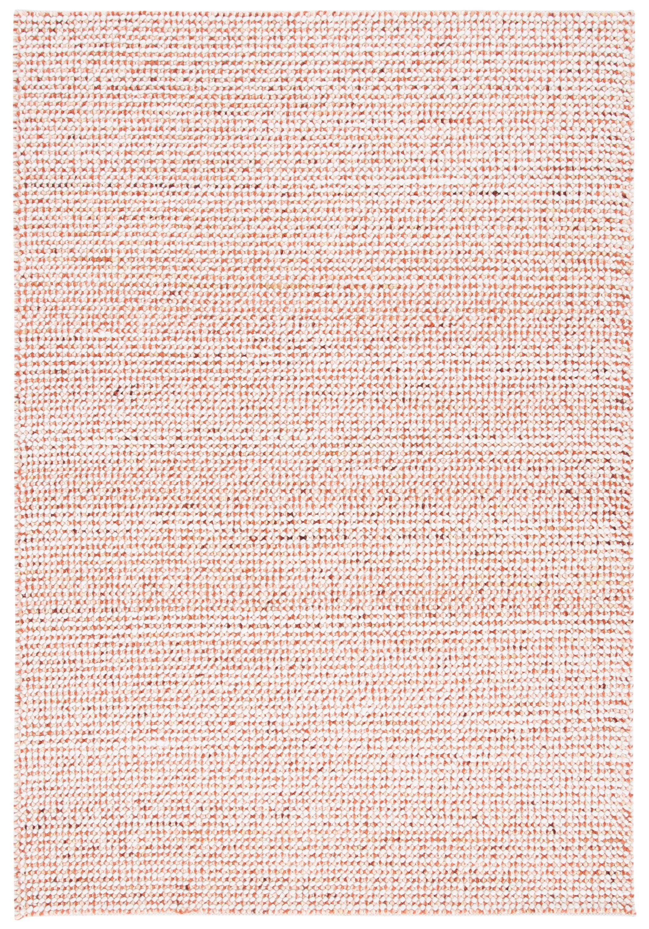 Safavieh VRM401P-4 Vermont Radovinka 4 x 6 (ft) Wool Ivory/Rust Rectangular Indoor Geometric Bohemian/Eclectic Area rug