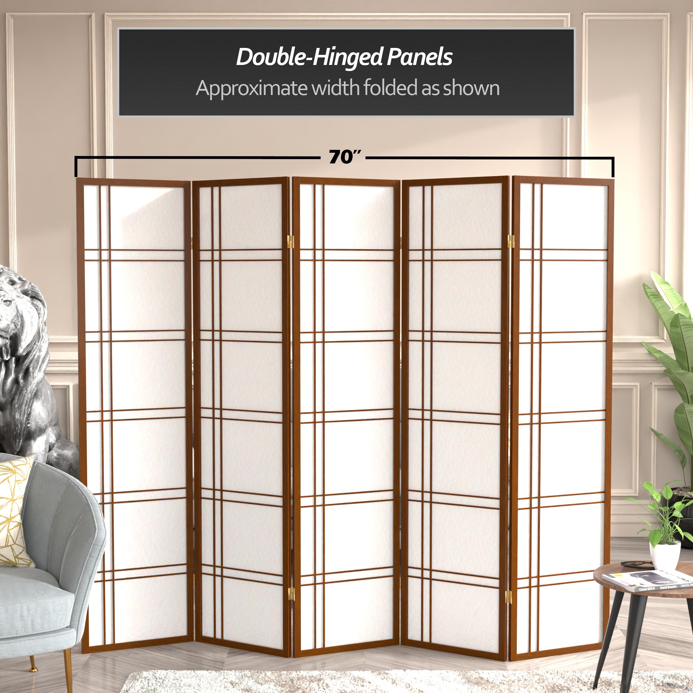 Red Lantern SSCDBLX-5P-WAL Indoor-Privacy-Screens - View #4