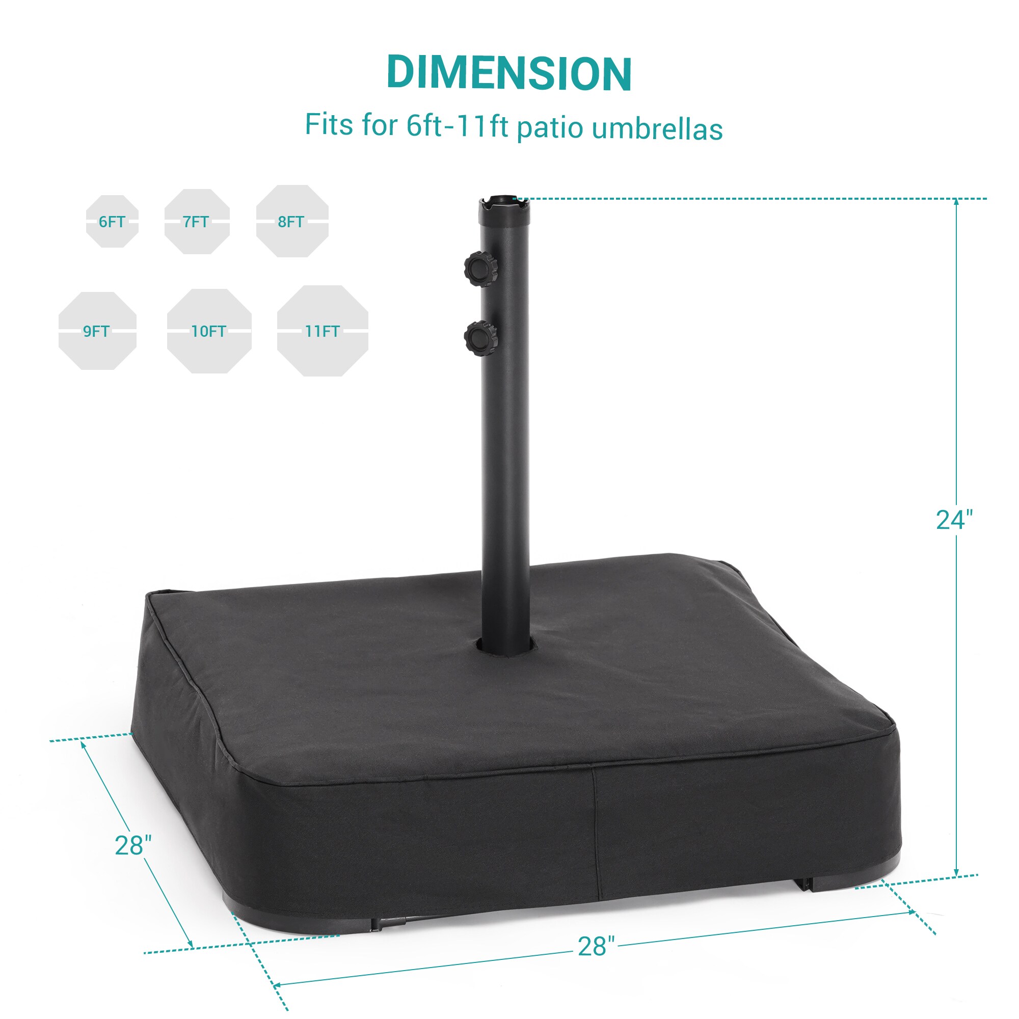 ACEGOSES LW-UB-460 Umbrella-Bases - View #6
