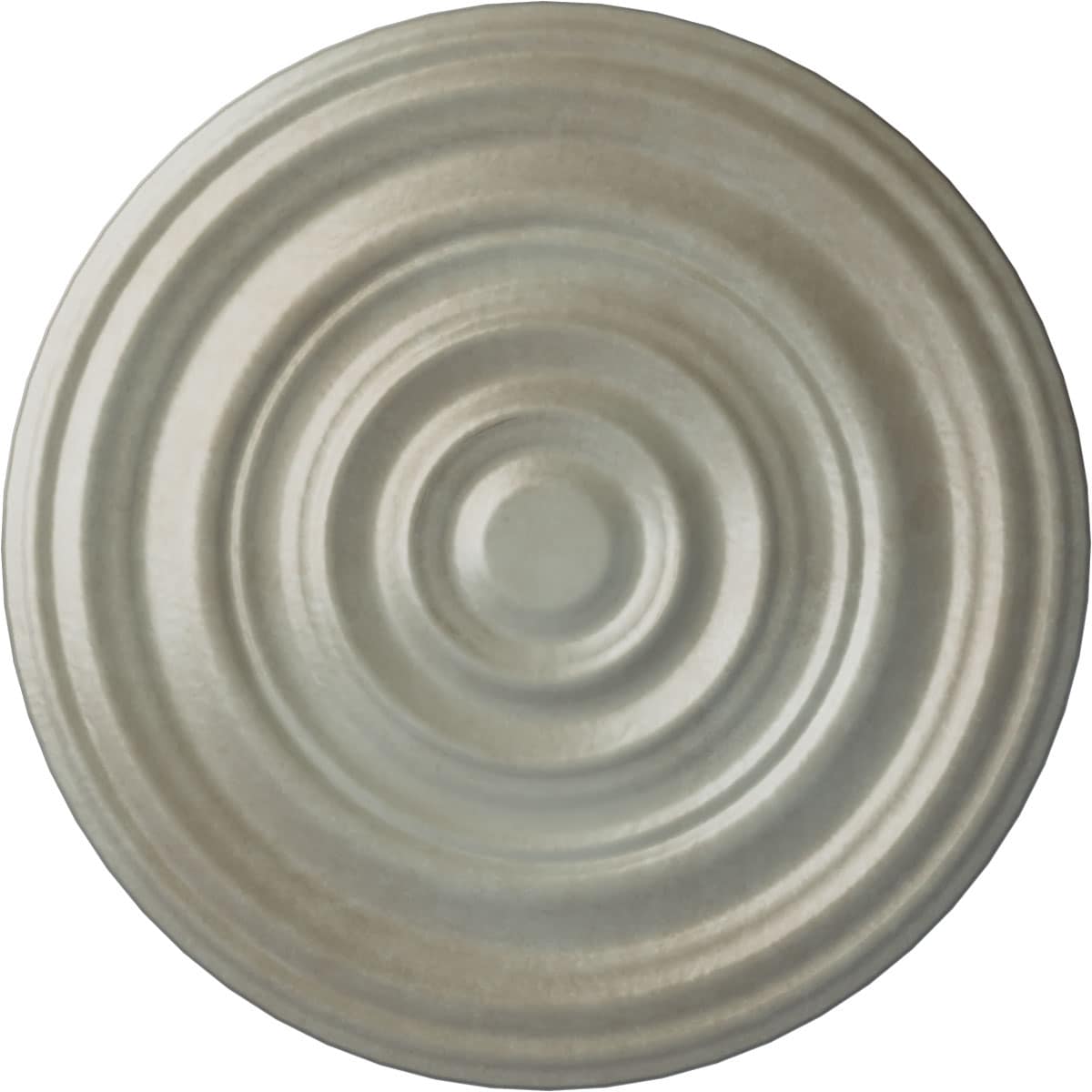 Ekena Millwork CM29CAFLS Carton Smooth 29.125-in W x 29.125-in L Painted Flash Gold Polyurethane Whole Ceiling Medallion