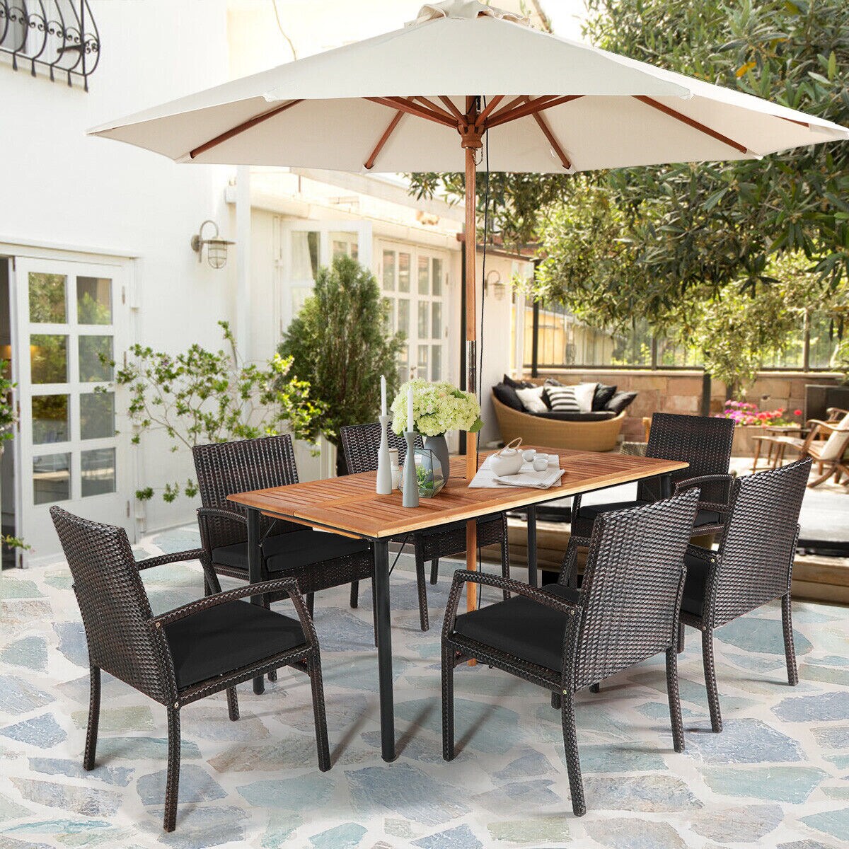 Forclover HBV-0680DK Patio-Dining-Sets - View #8