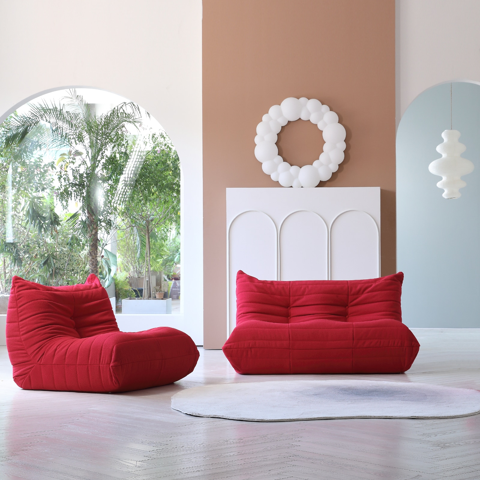 BuotiqHom DH-S1-117RE Sofas-Loveseats - View #4