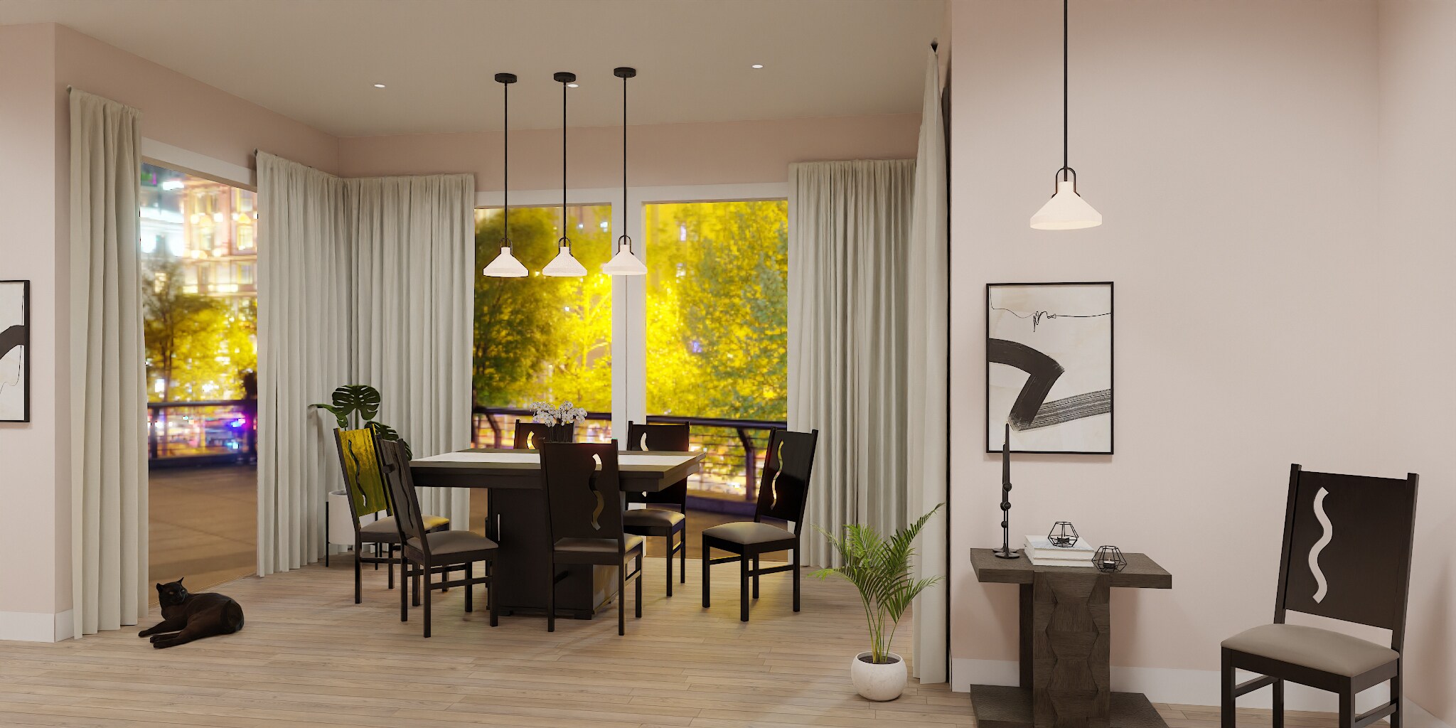 Quoizel BIK1510MBK Pendant-Lights - View #4