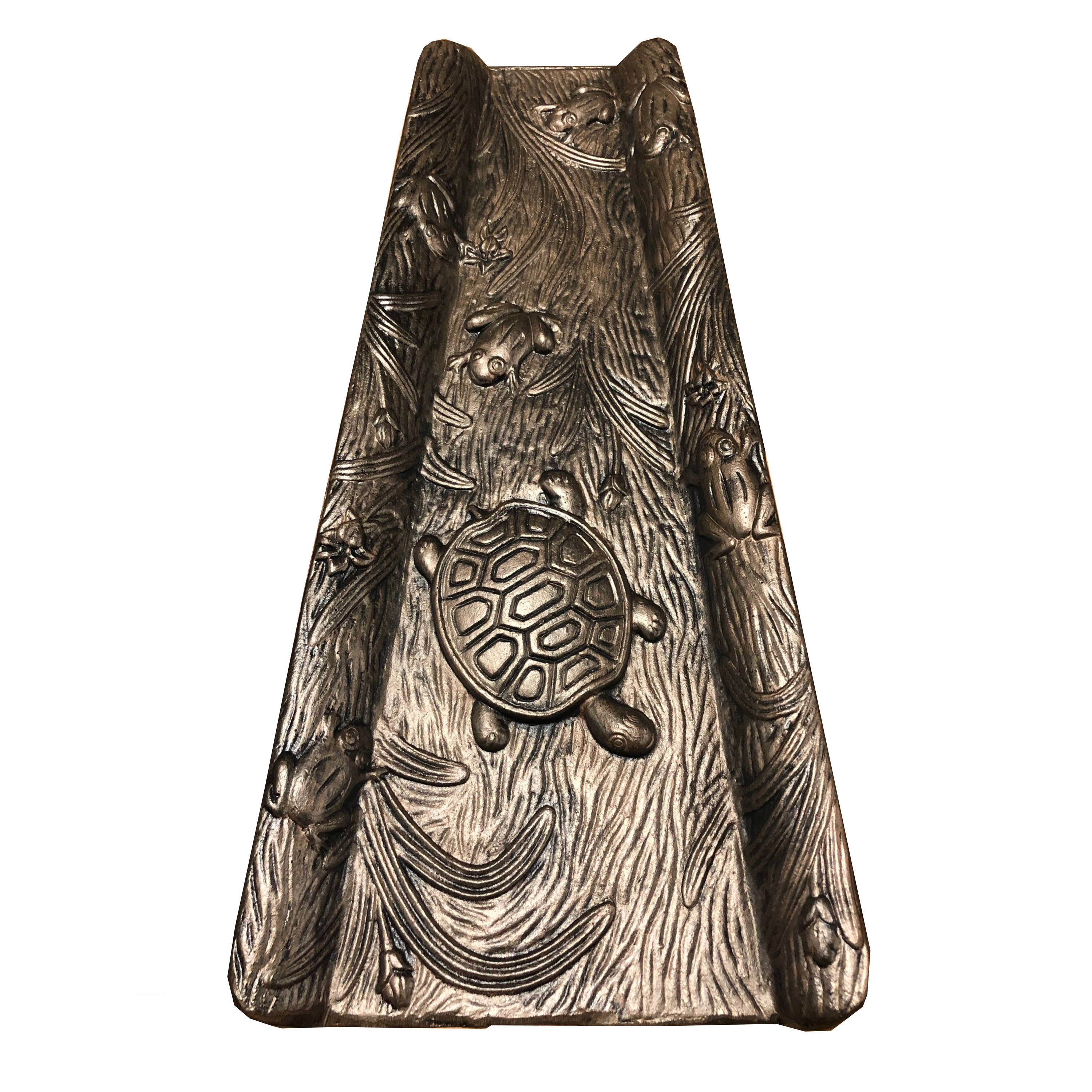 Oakland Living 5132-AB Animals Aluminum 22.5-Inches Antique bronze Splash block