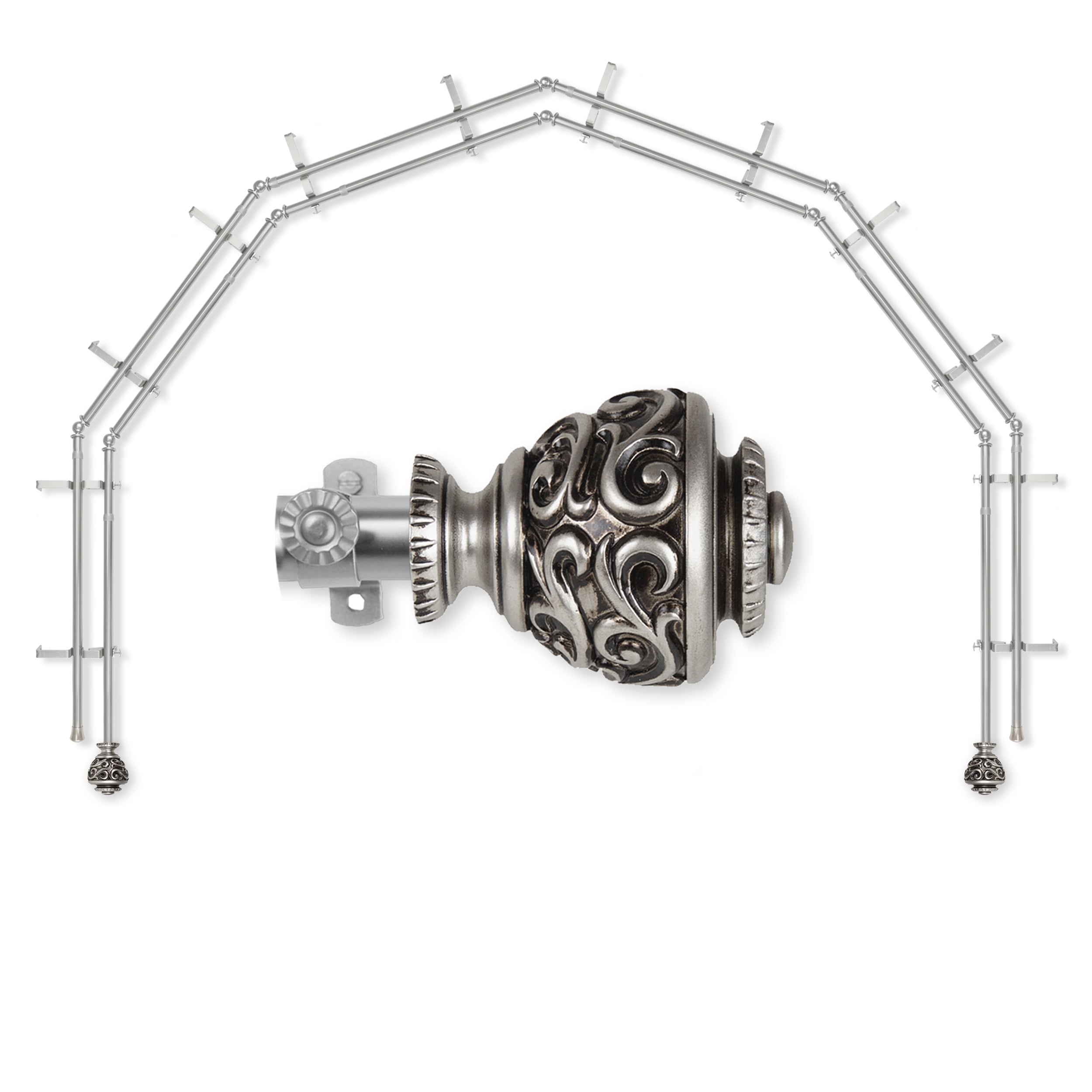 Hart & Harlow L-6BAY-89-5D Curtain-Rods - View #2