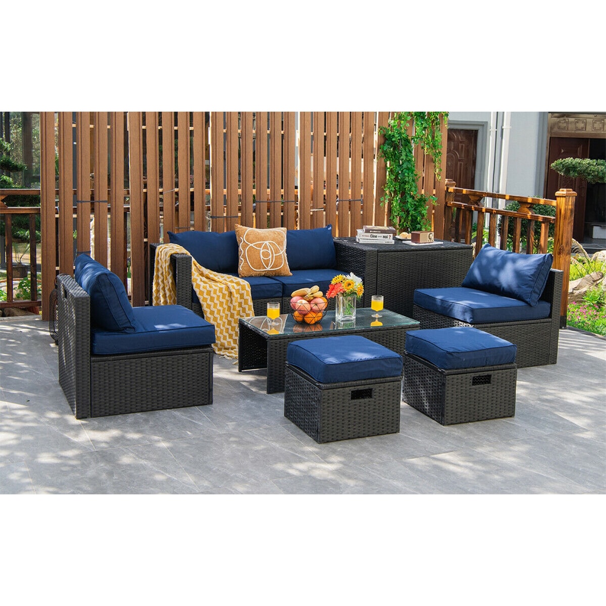 Forclover HYFE-68605NY Patio-Conversation-Sets - View #12