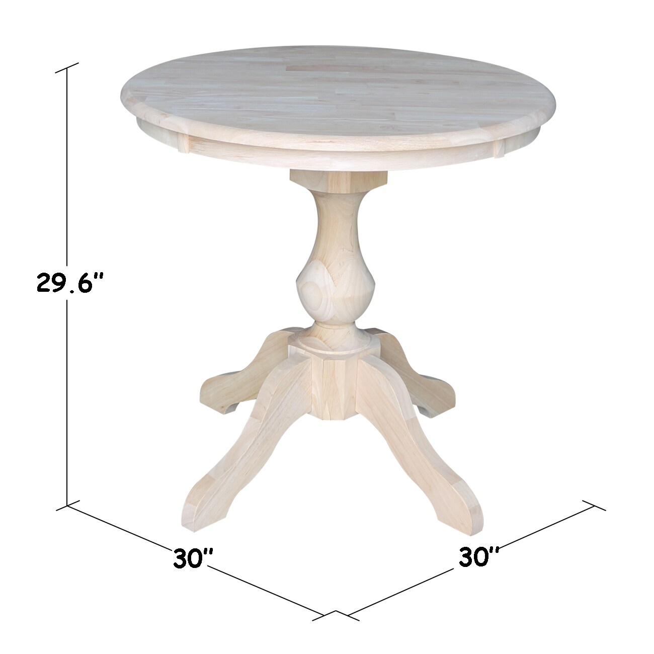 International Concepts K-30RT-11B Dining-Tables - View #2