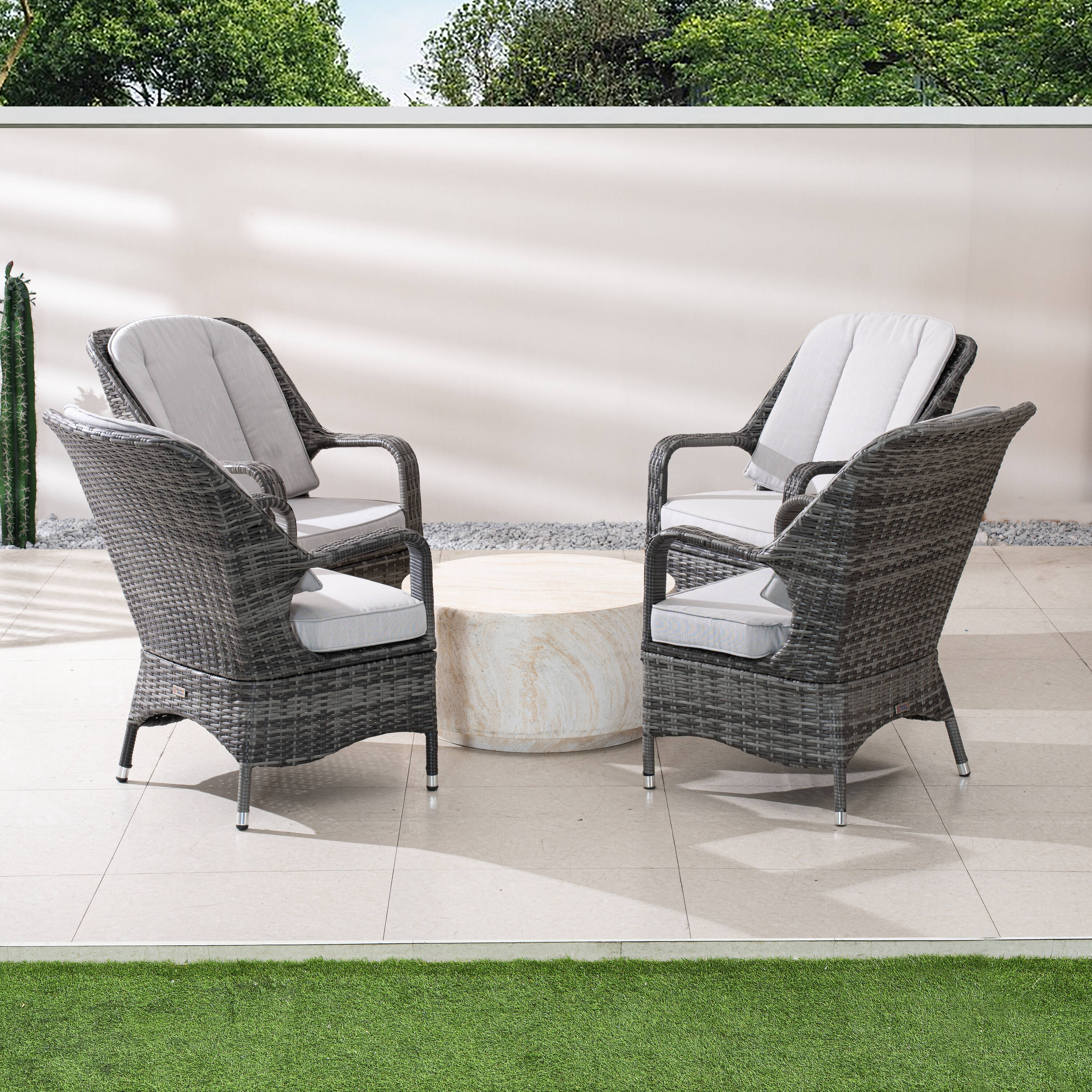 Direct Wicker DWC-240076TA009G Patio-Conversation-Sets - View #7
