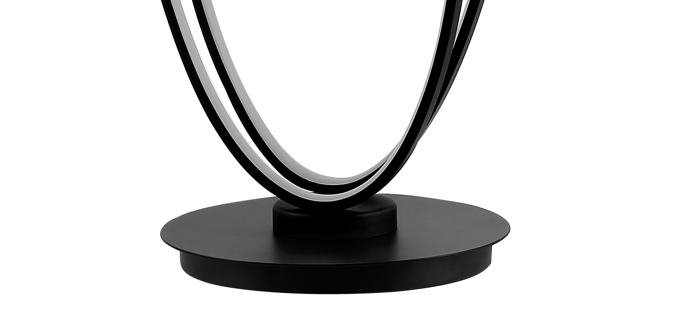 Black Arc Dimmable LED Floor Lamp