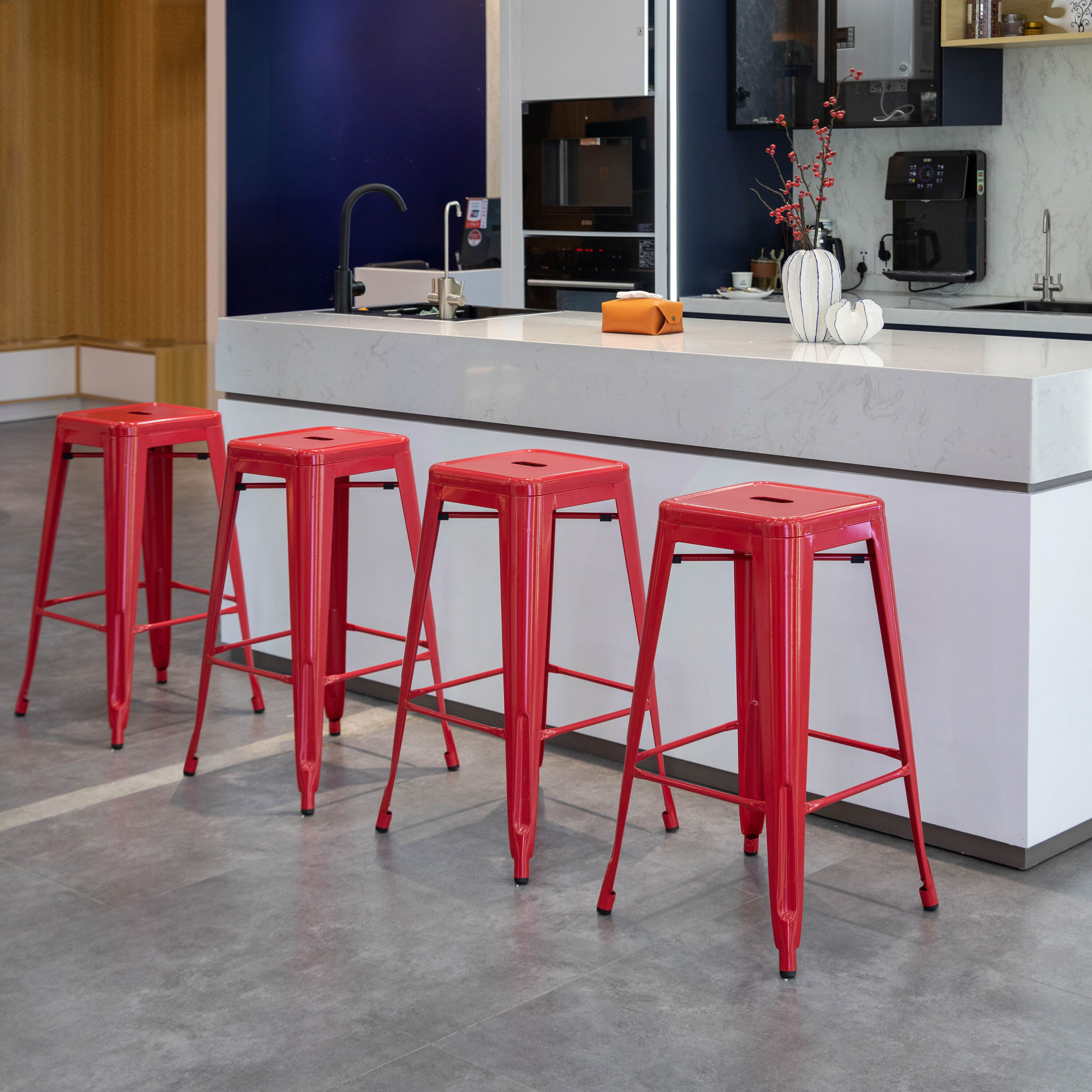 Basicwise QI004783.RD.4 stools - View #5