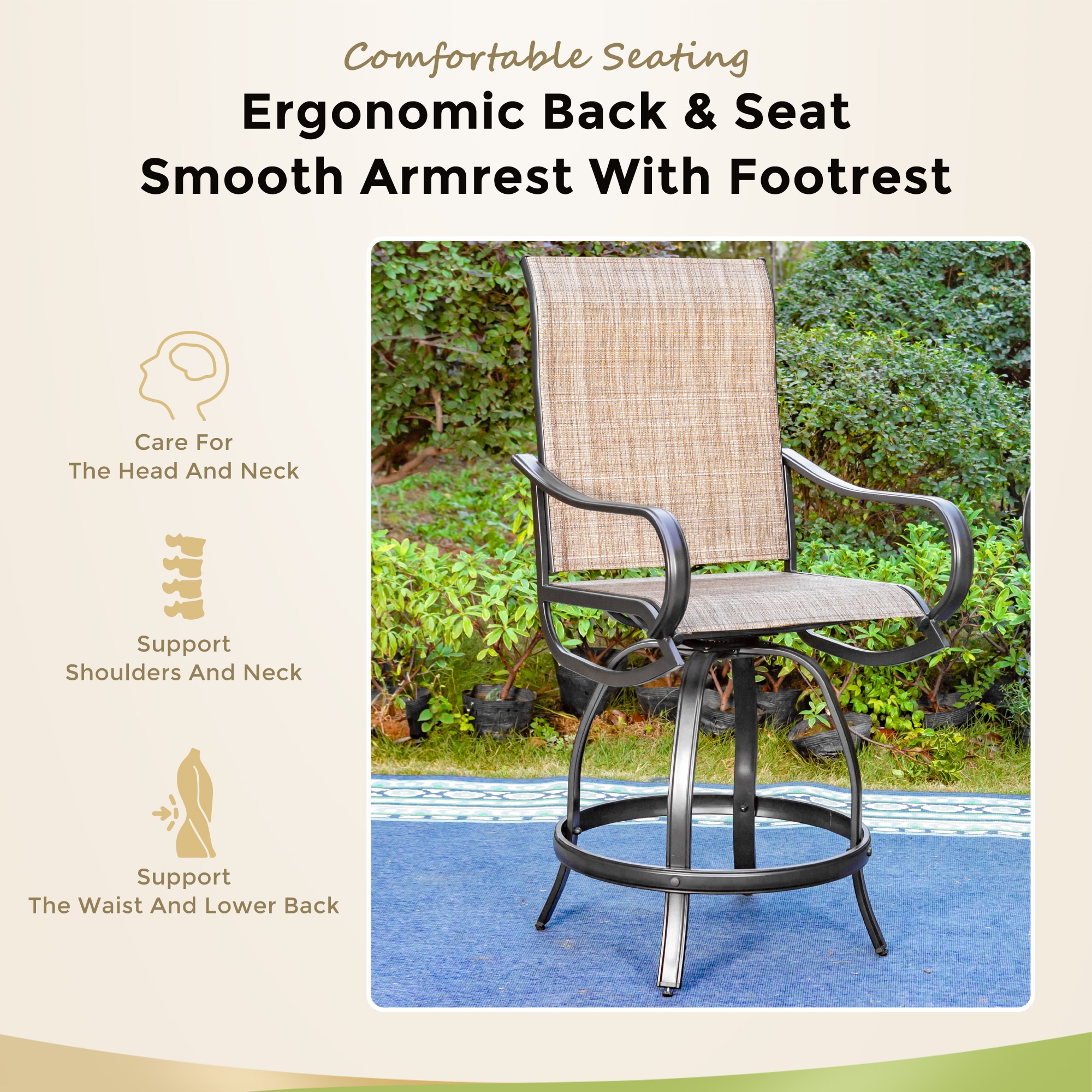 Sunshine Valley 2-E02GF138 Patio-Chairs - View #2