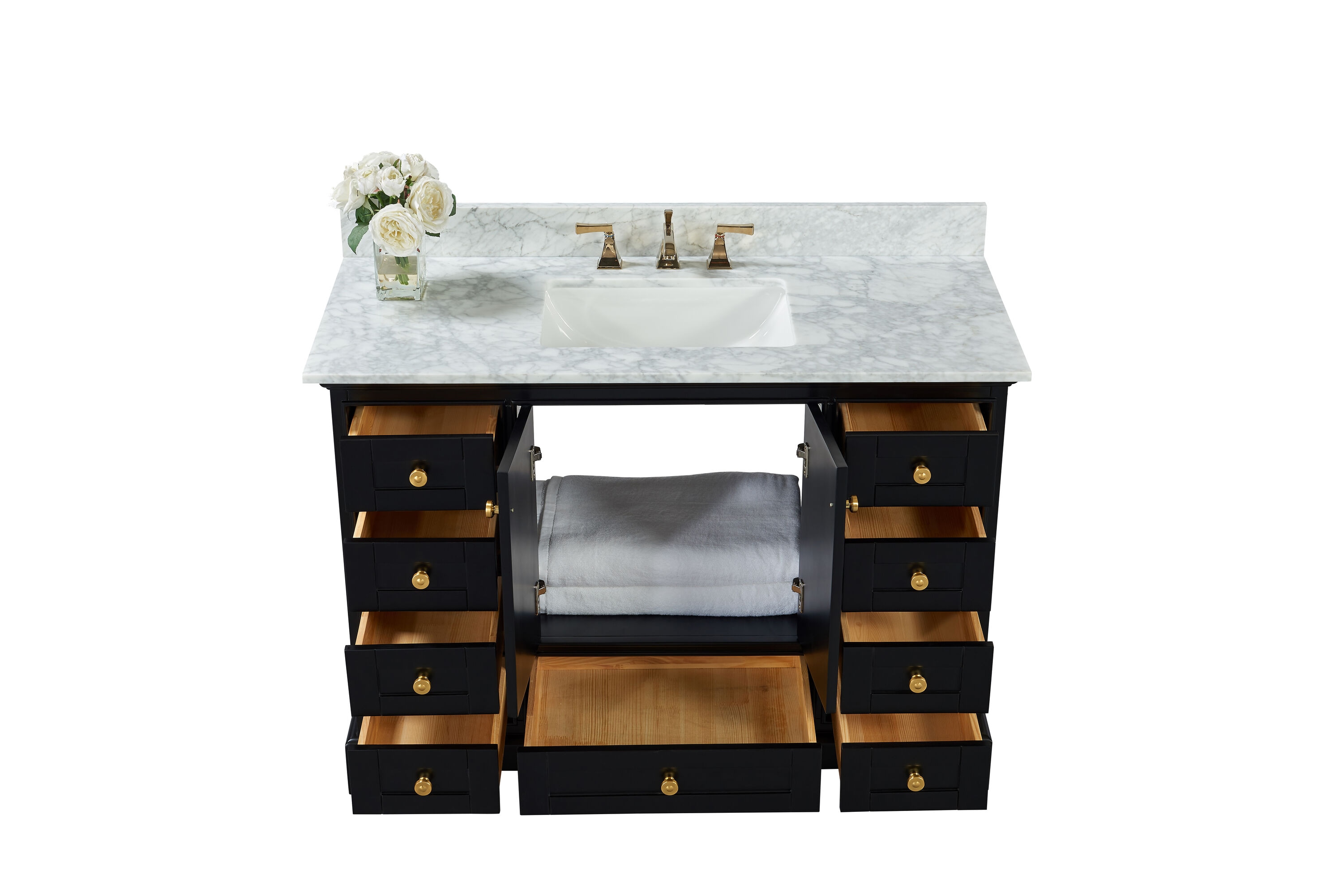 Ancerre Designs VTSAUDREY48BOCWGD Bath-Vanity-Combo - View #13