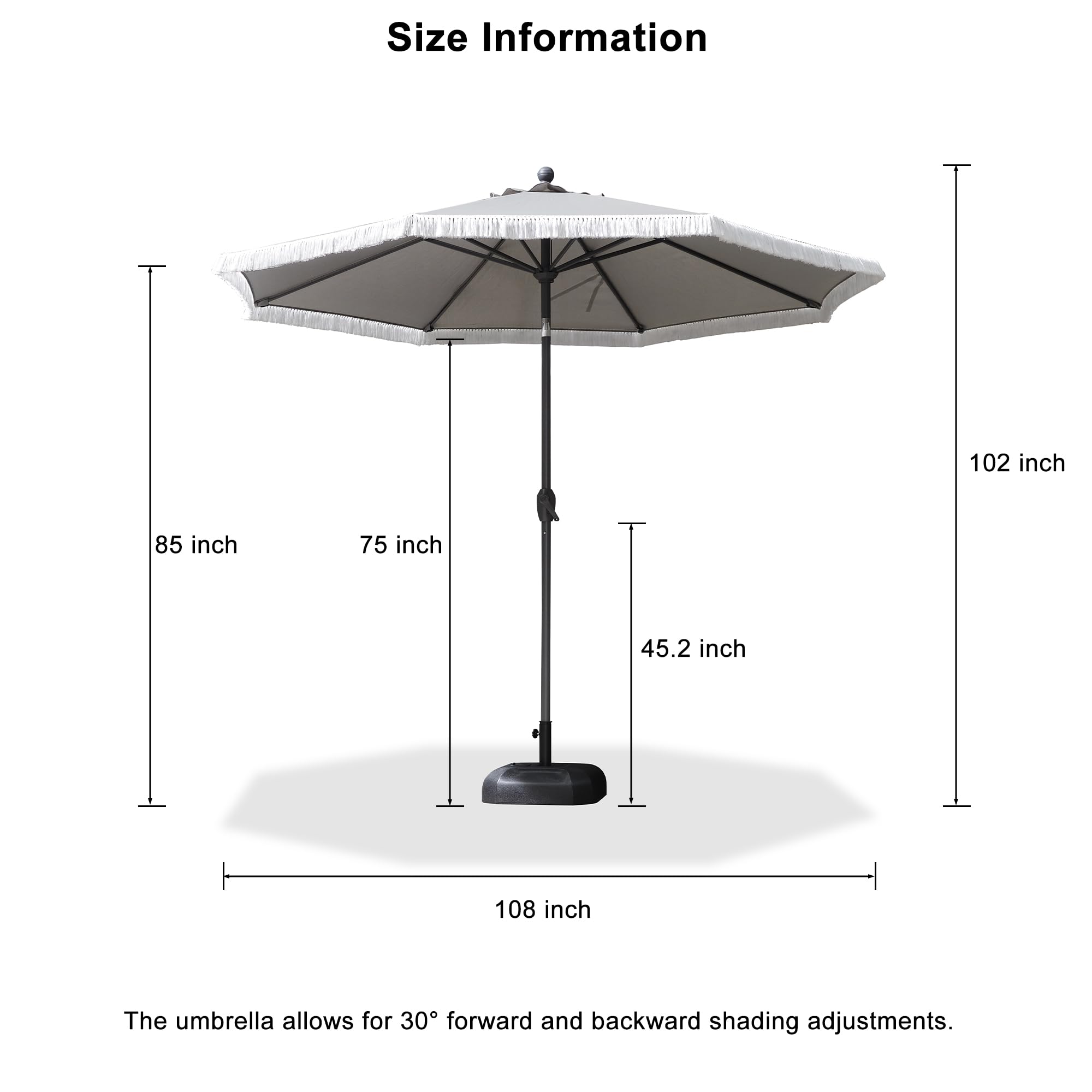 PURPLE LEAF LS03-LSUM09-LG Umbrellas-2 - View #7
