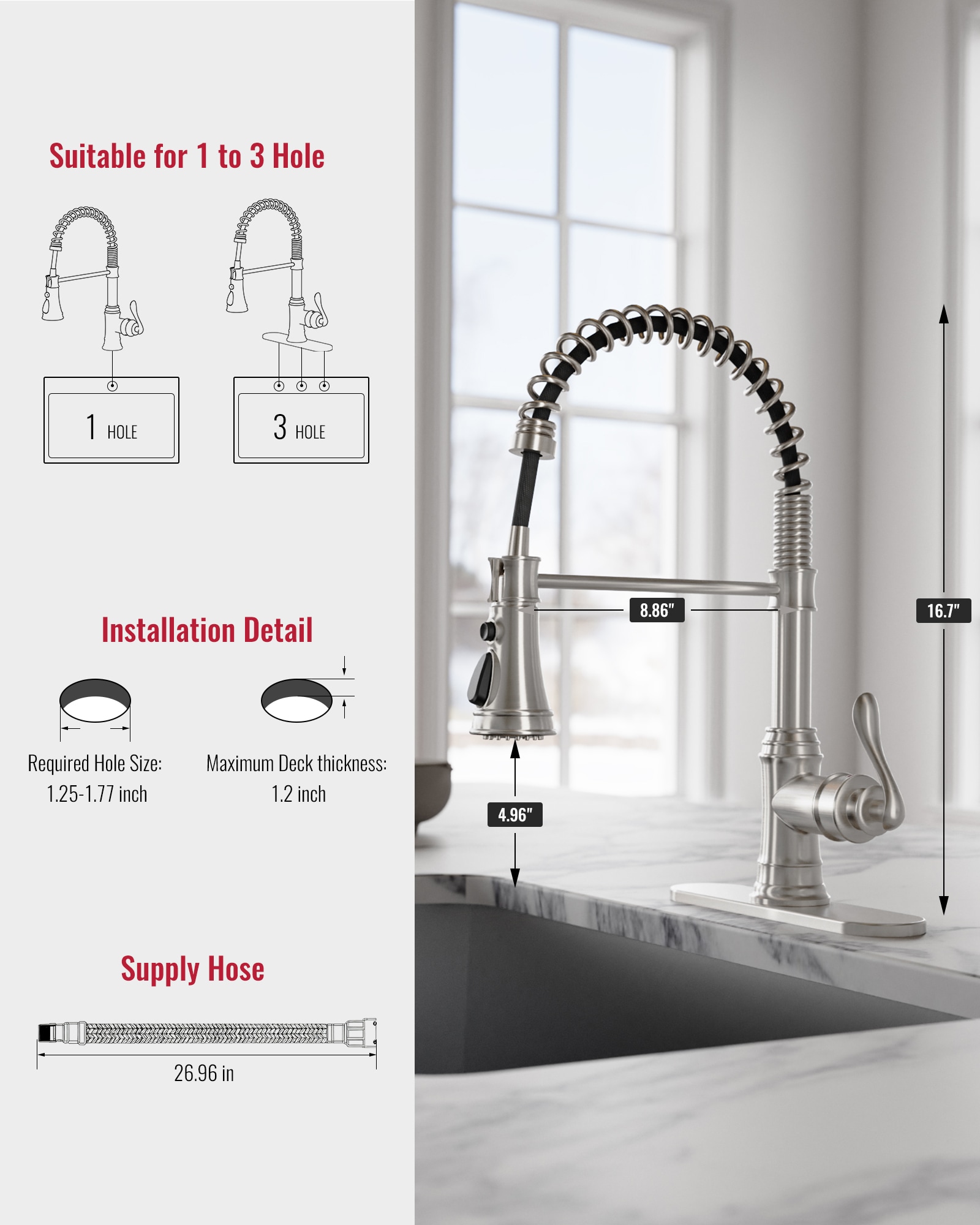 BWE A-94553-N Kitchen-Faucets - View #4