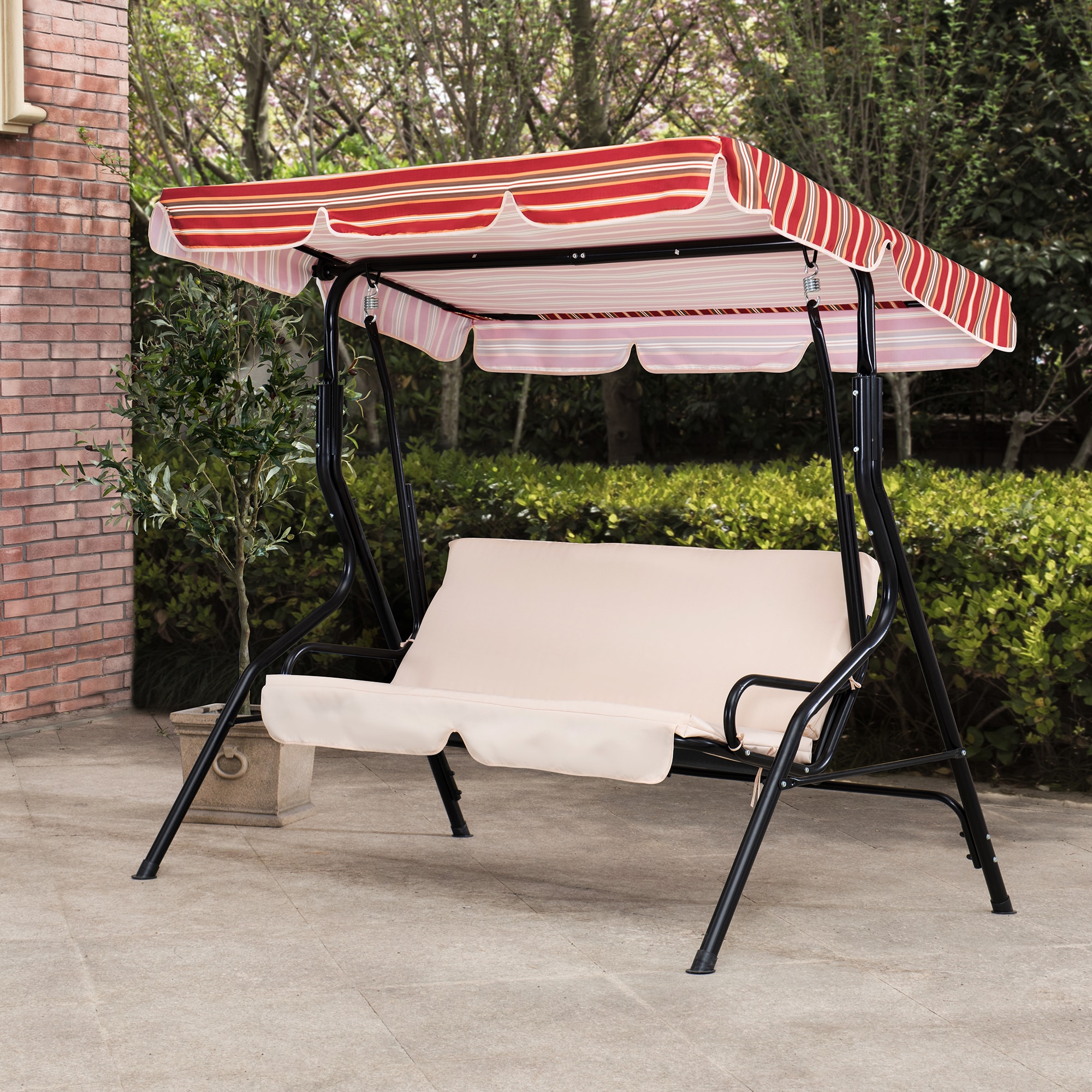 sunjoy porch swing chair for patio