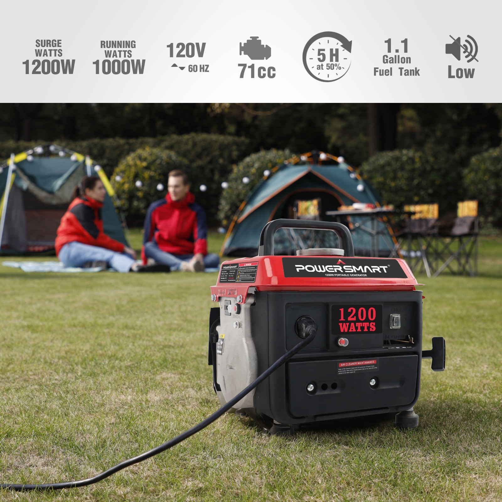 PowerSmart DB5010 Portable-Generators - View #3
