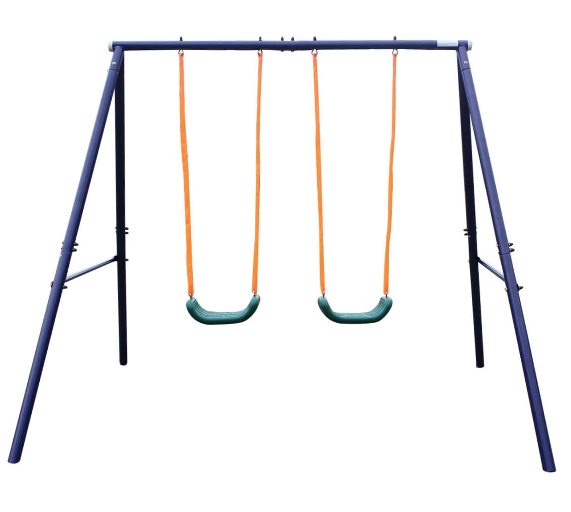 Tatayosi JJ-107775 Two Station Swing Set for Children