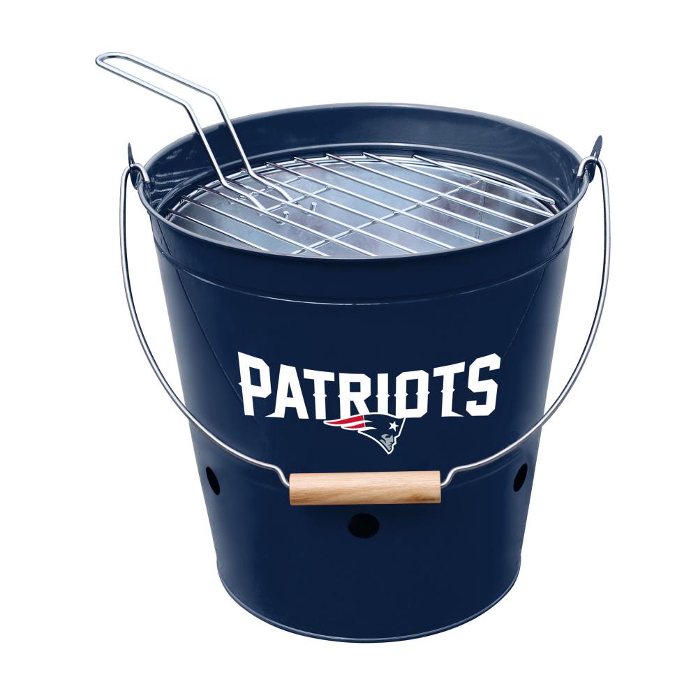 Imperial New England Patriots Oak Barrel Table