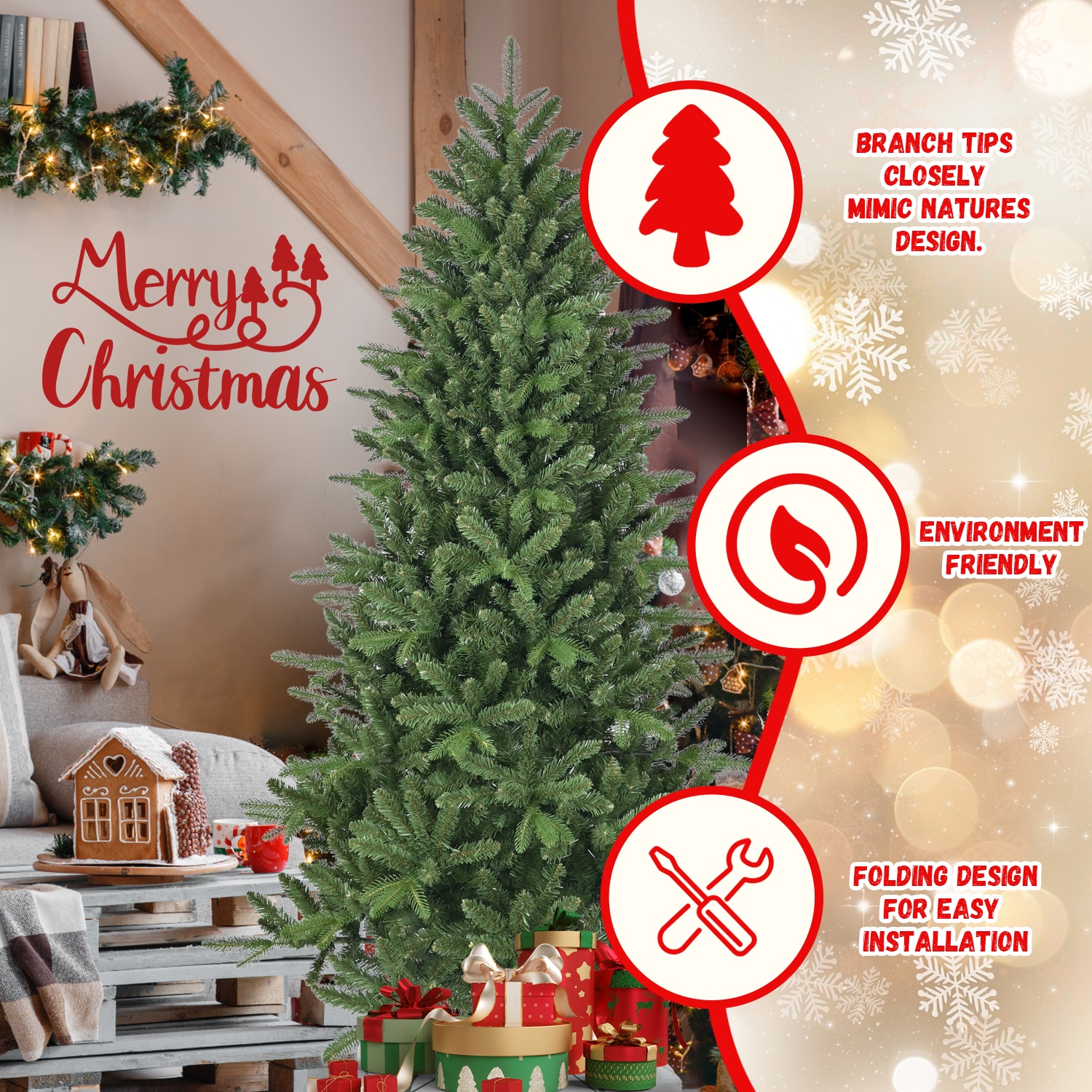 Topcraft TP105036702 Artificial-Christmas-Trees - View #4