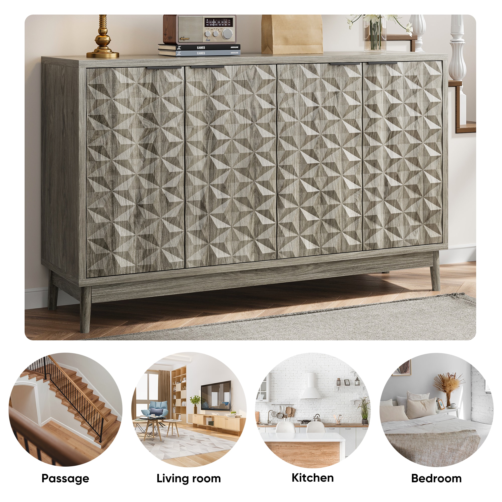 Oaks Decor OAW1706653 Dining-Kitchen-Storarge - View #7