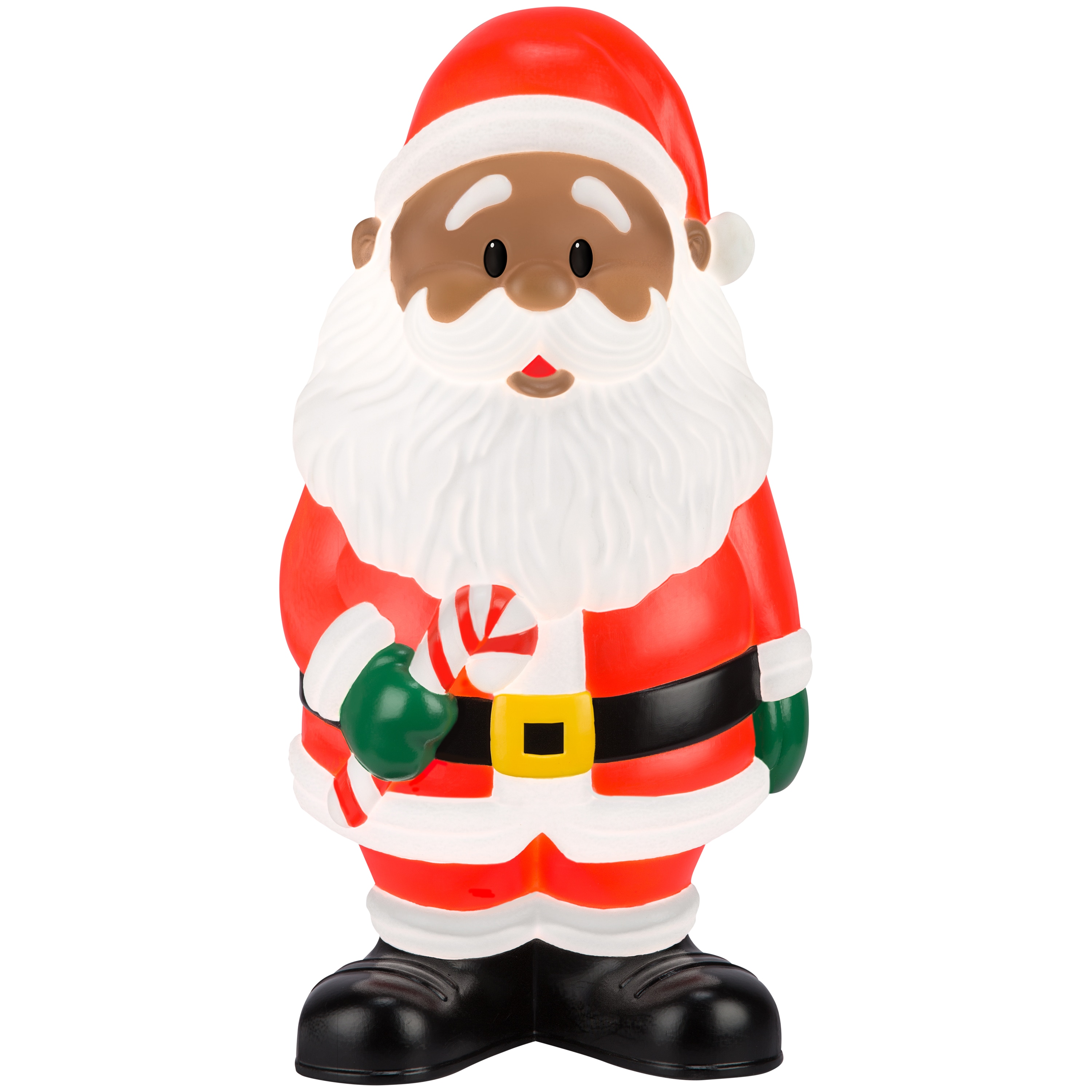 Holiday Living 884501 24.02-Inches Freestanding Santa Free standing decoration with White LED Lights