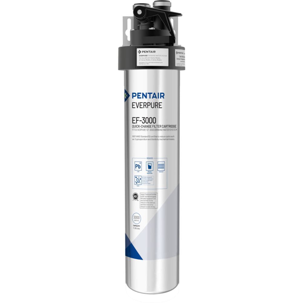 Pentair Everpure $349.95 FREE SHIP 3000 Gallon 4C Filter System w/ FREE  Chrome Faucet Kit